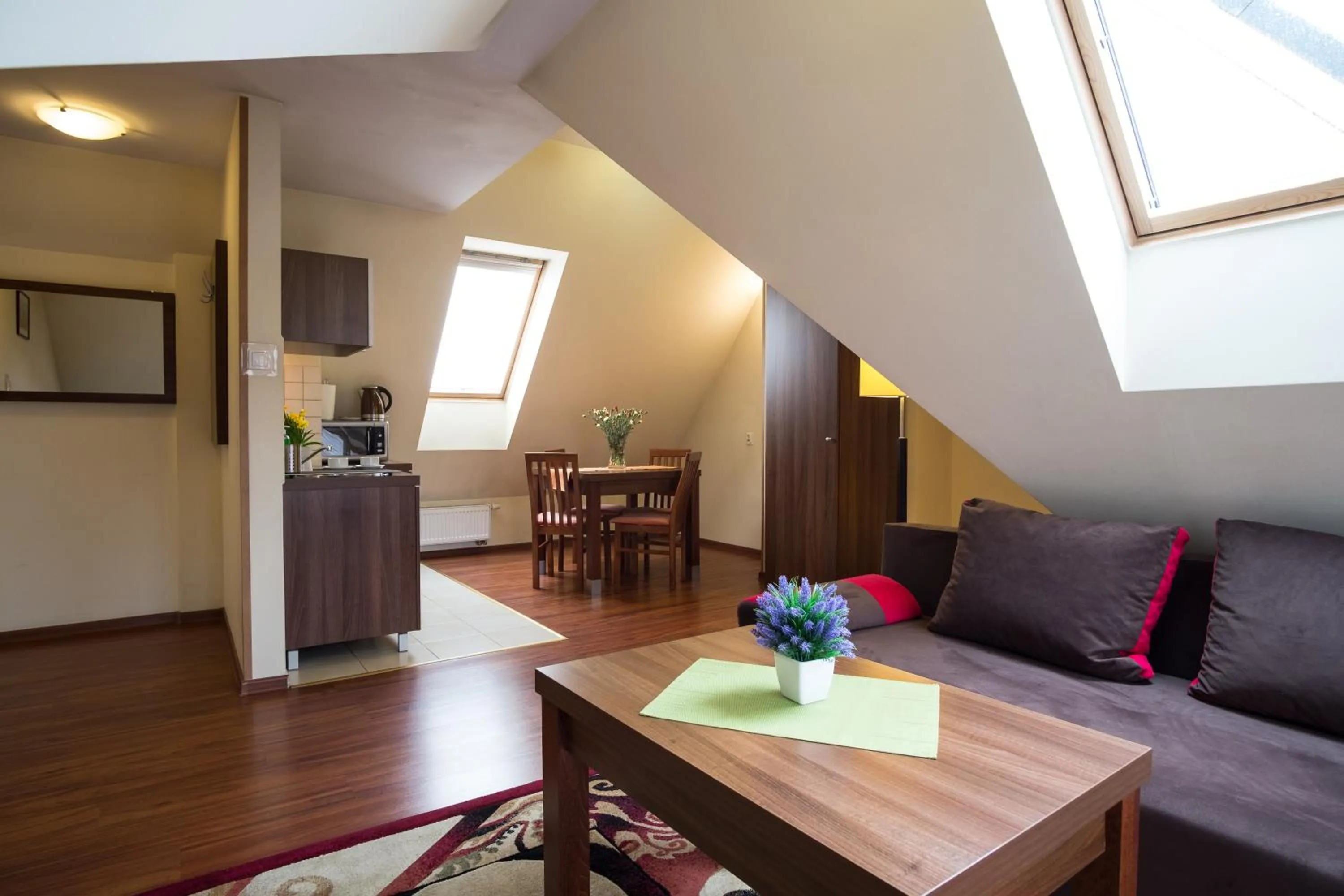 Living room in Aparthotel Bellamonte