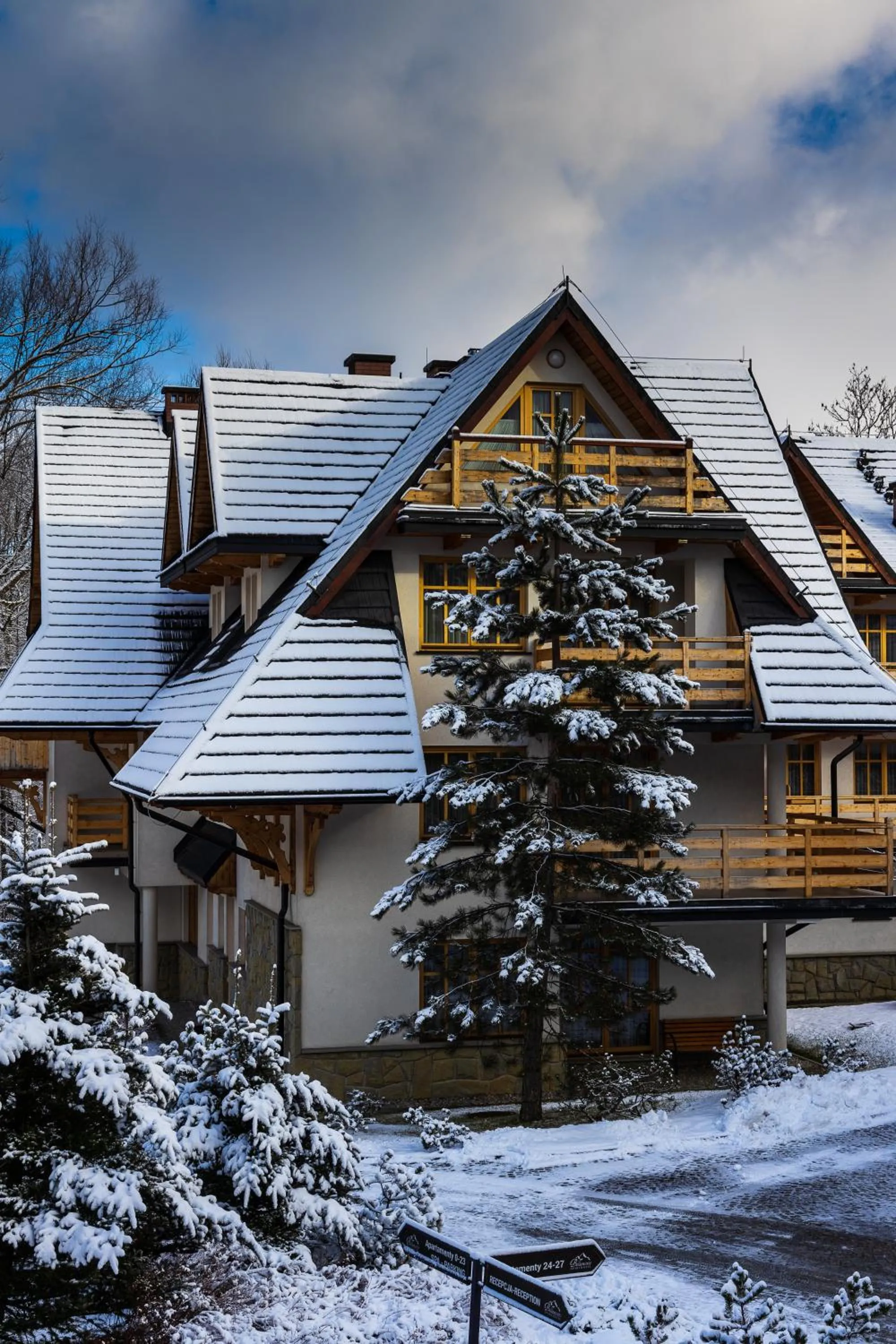 Property building in Aparthotel Bellamonte