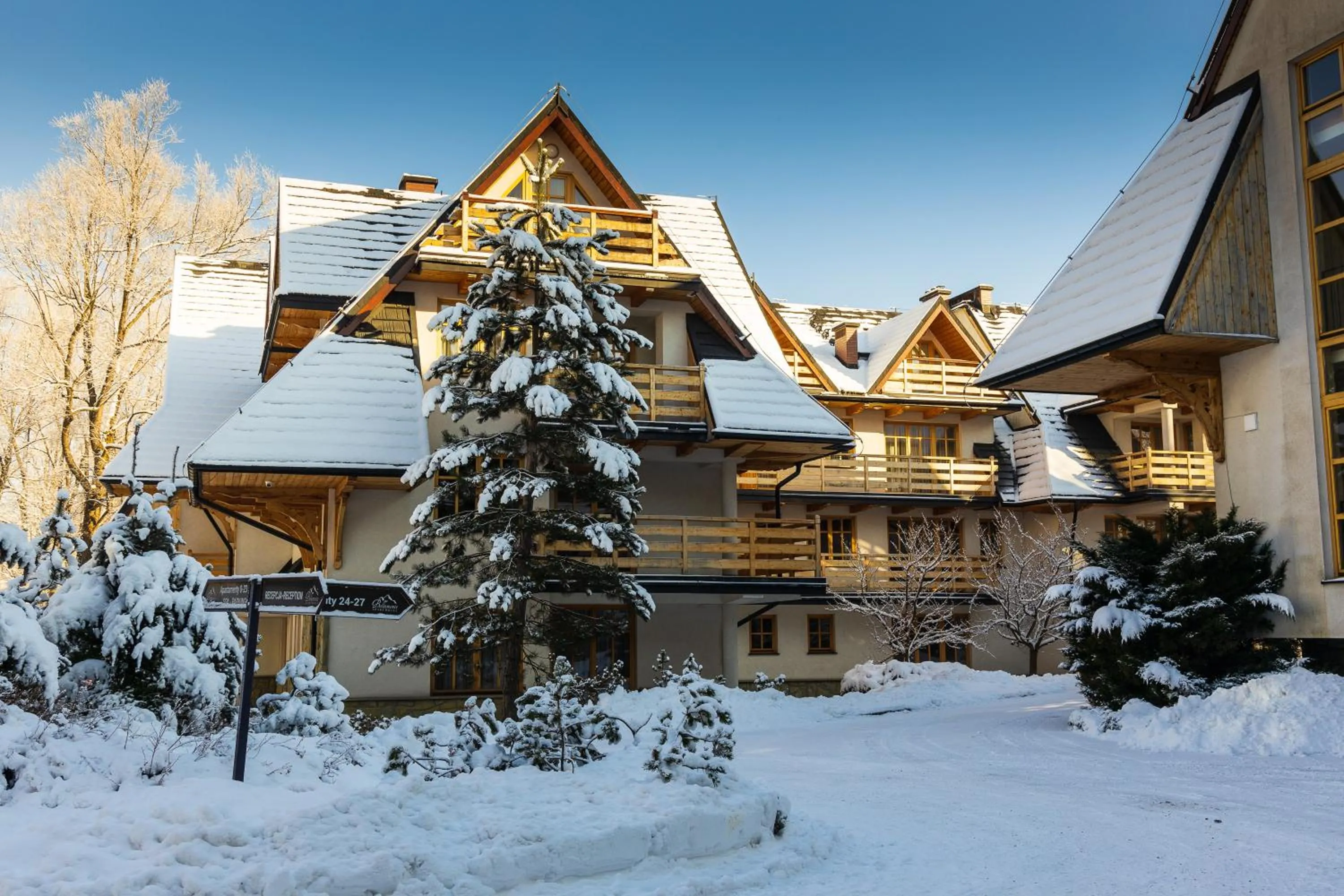 Property building in Aparthotel Bellamonte