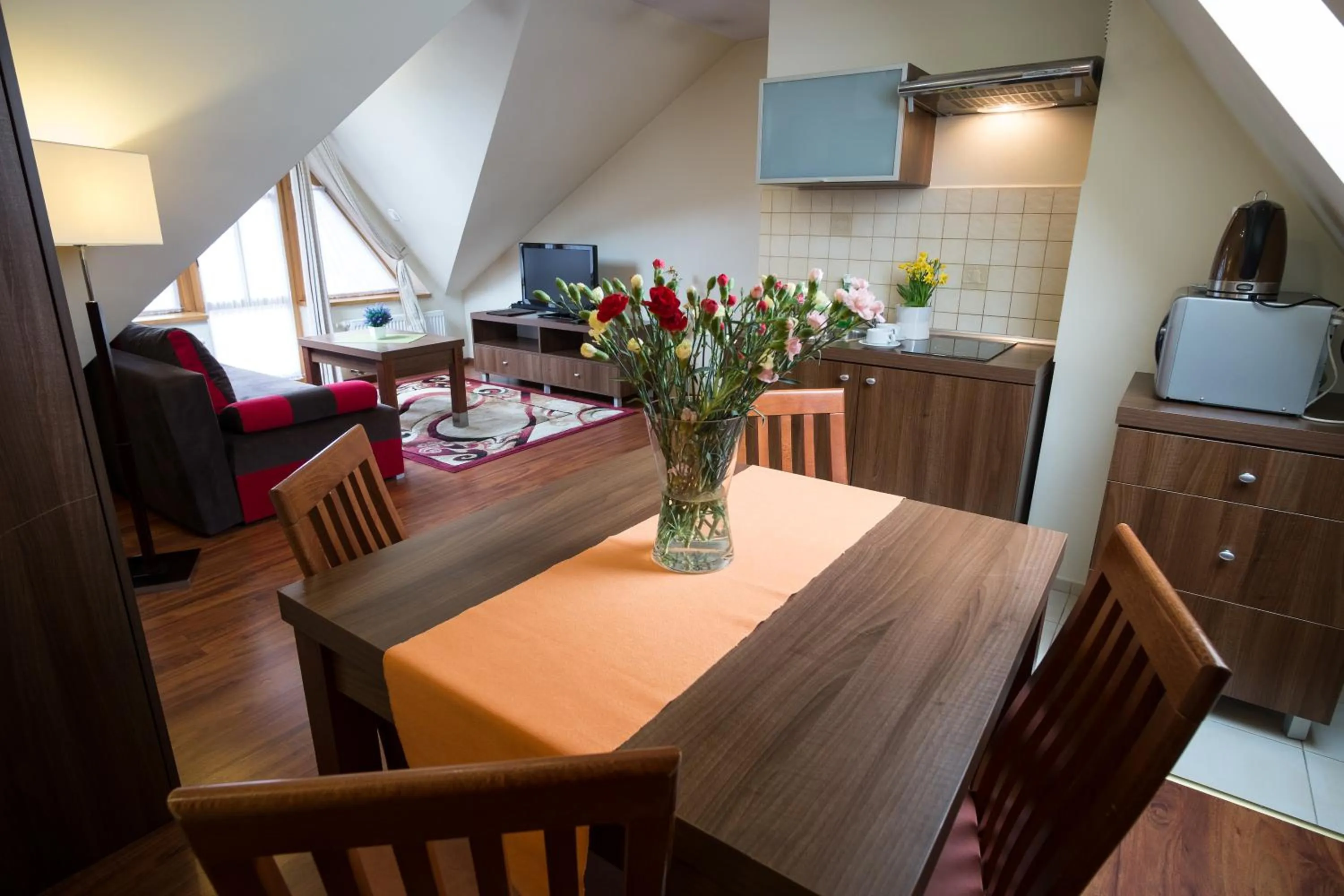 Living room in Aparthotel Bellamonte