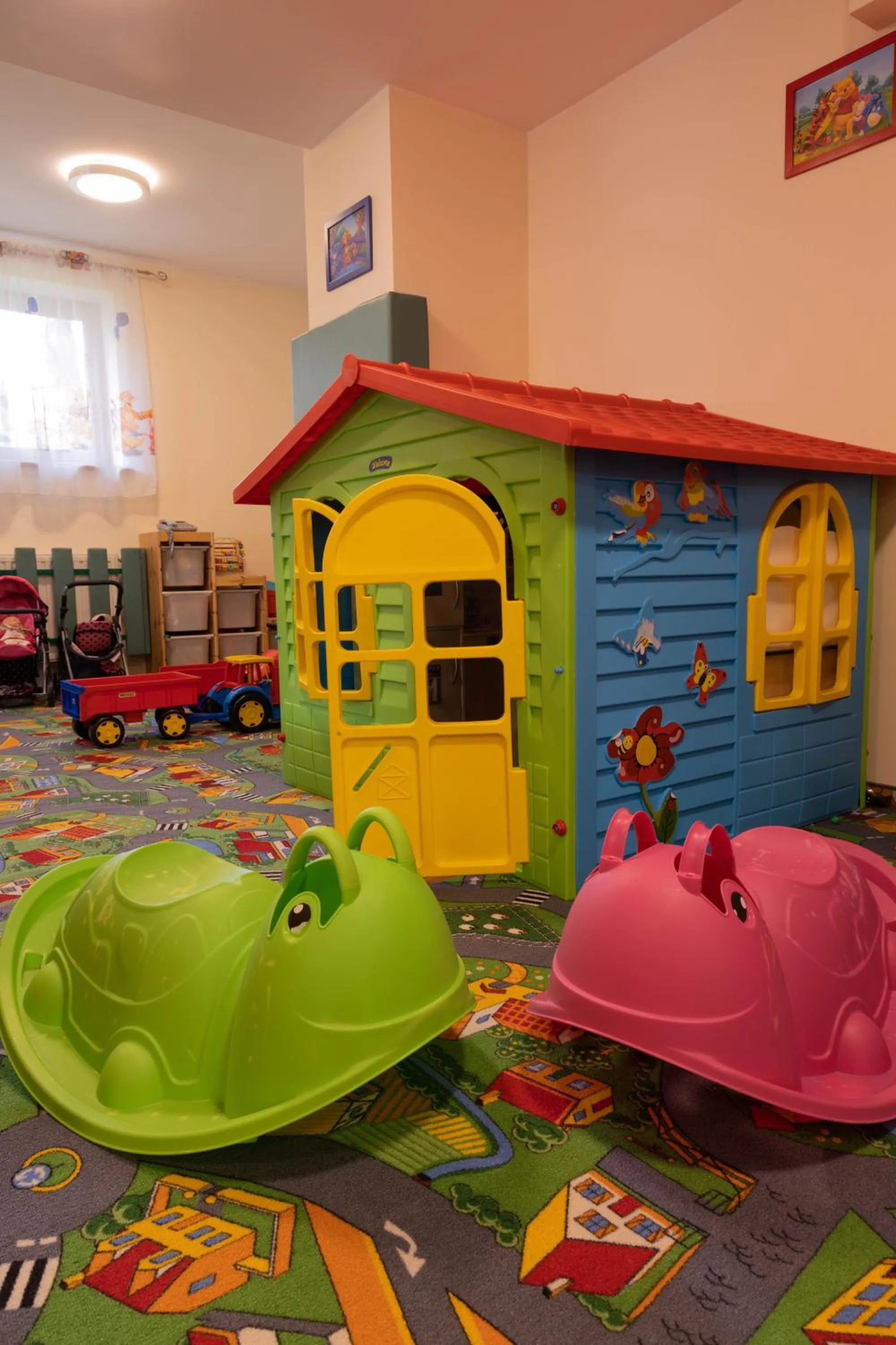 Children play ground in Aparthotel Bellamonte