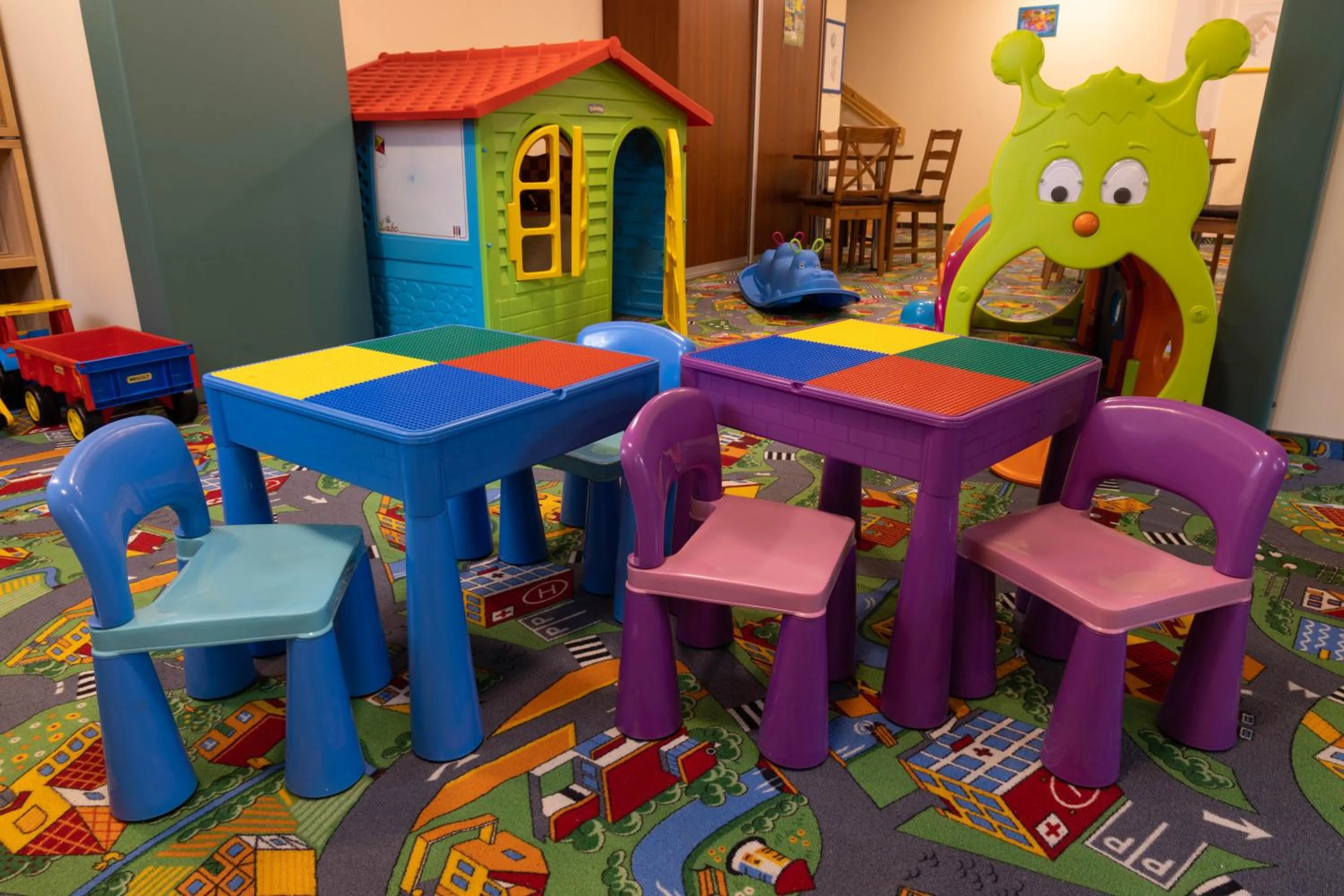 Children play ground in Aparthotel Bellamonte