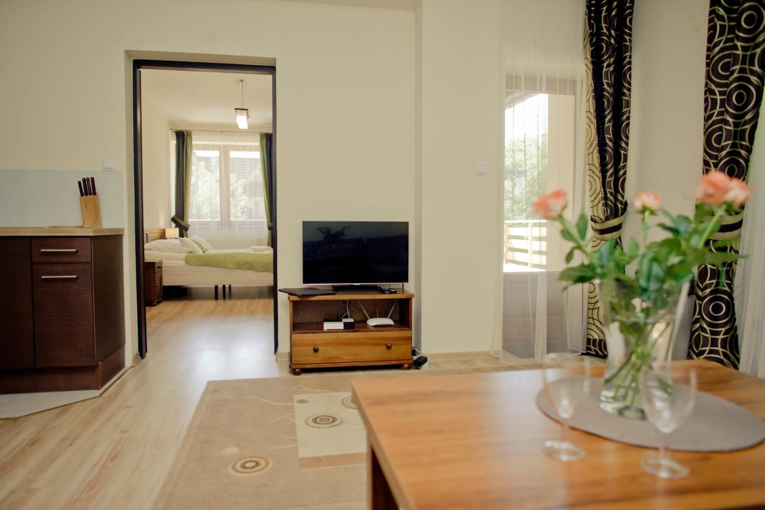 Living room in Aparthotel Bellamonte