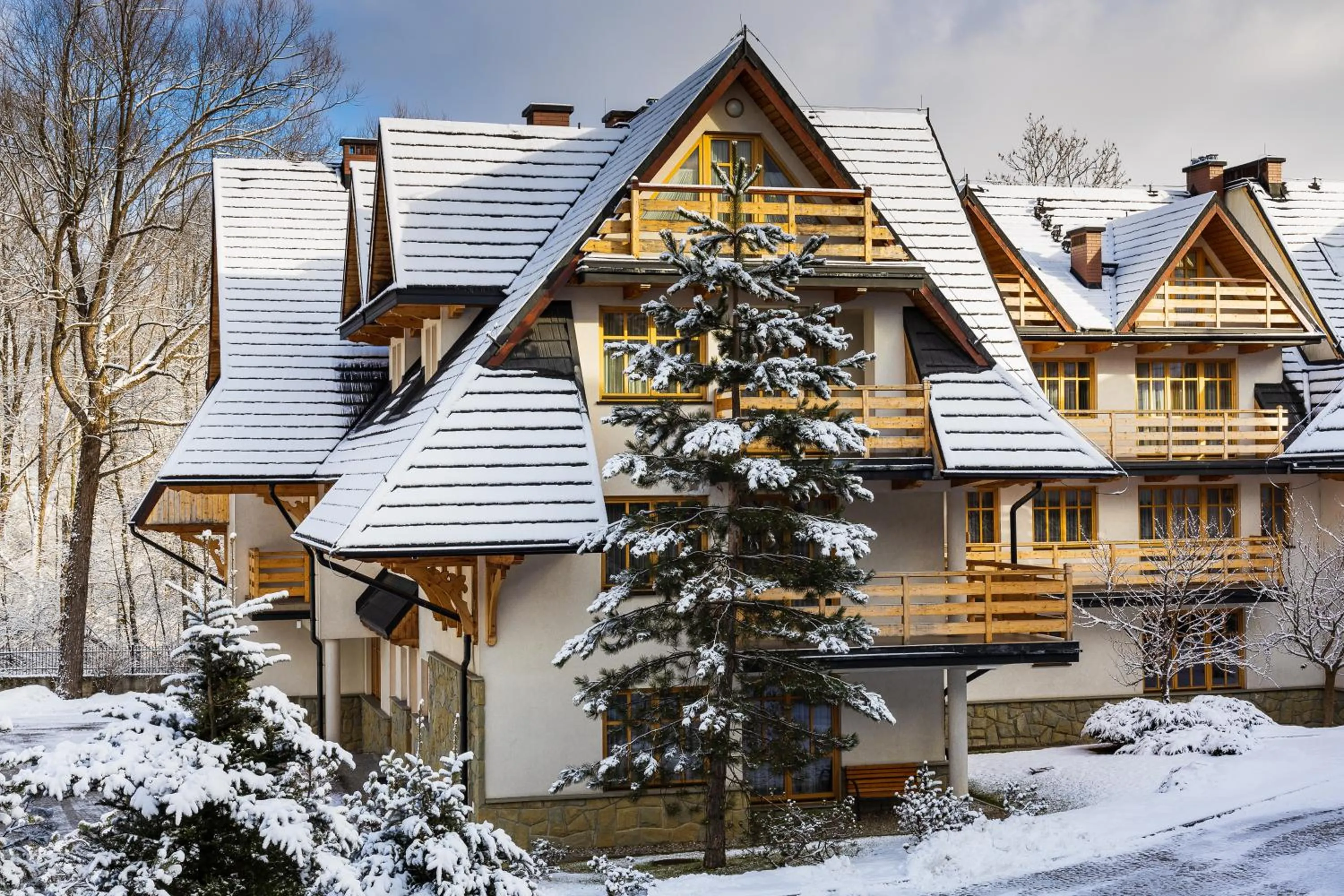 Property building in Aparthotel Bellamonte