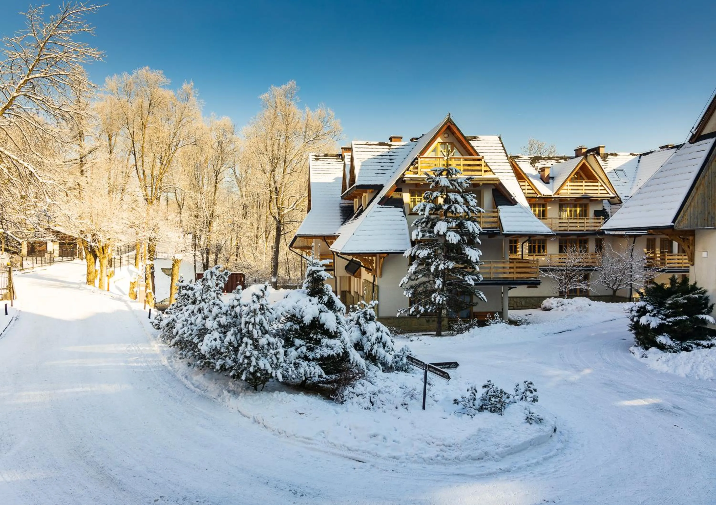 Property building in Aparthotel Bellamonte