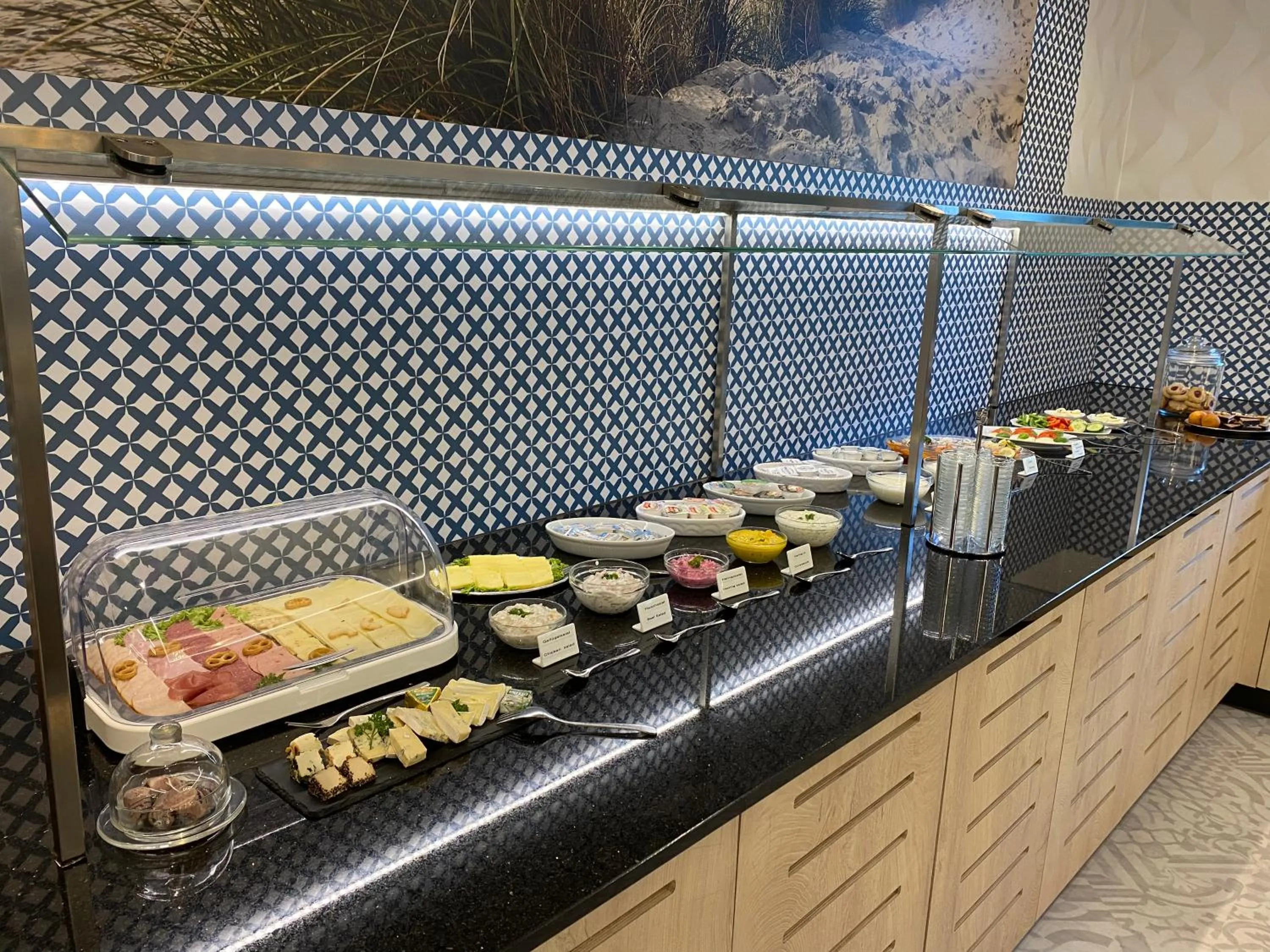 Buffet breakfast in Hotel Seemeile