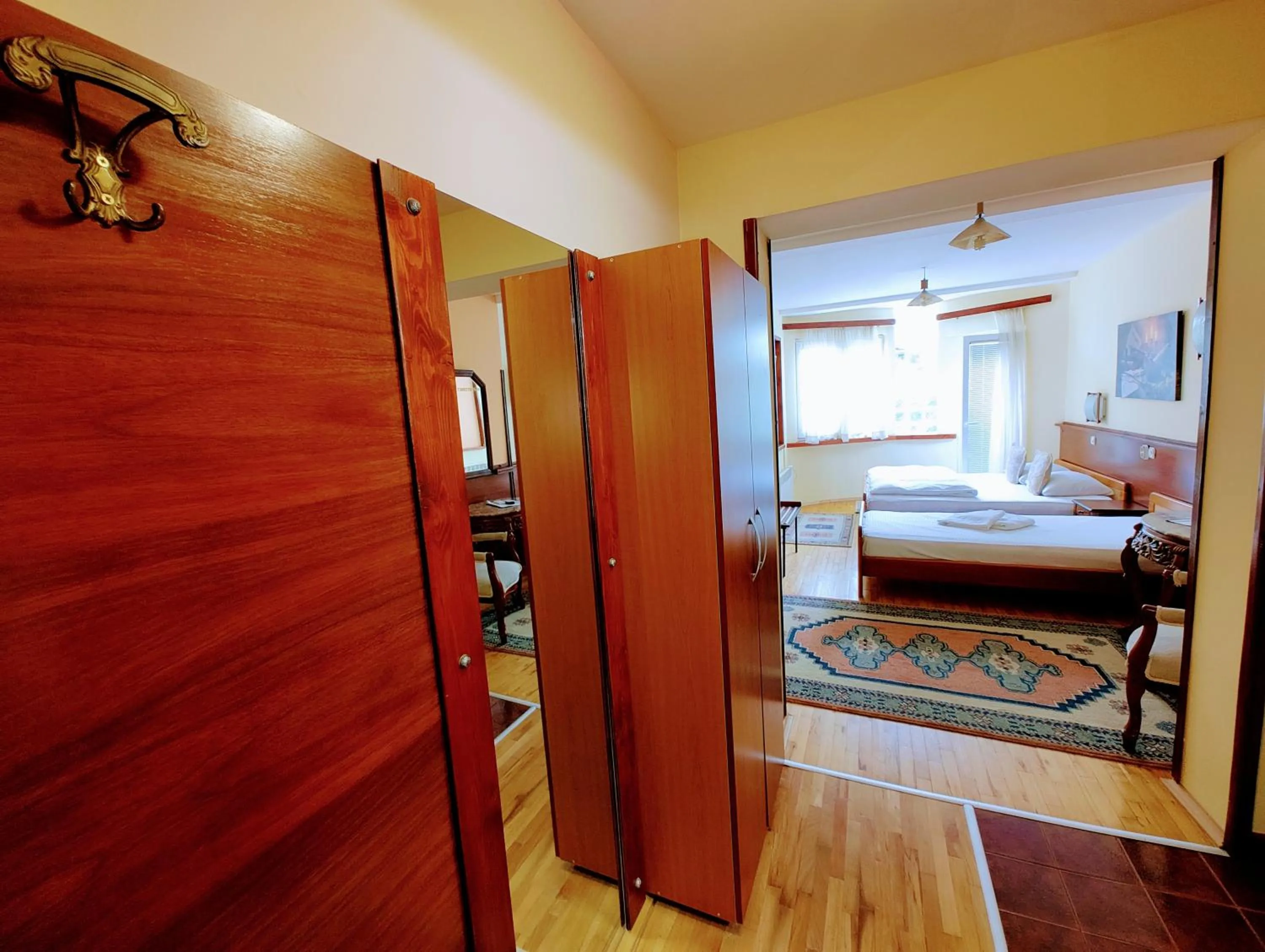 Photo of the whole room, Bed in Hotel Kapistec Skopje