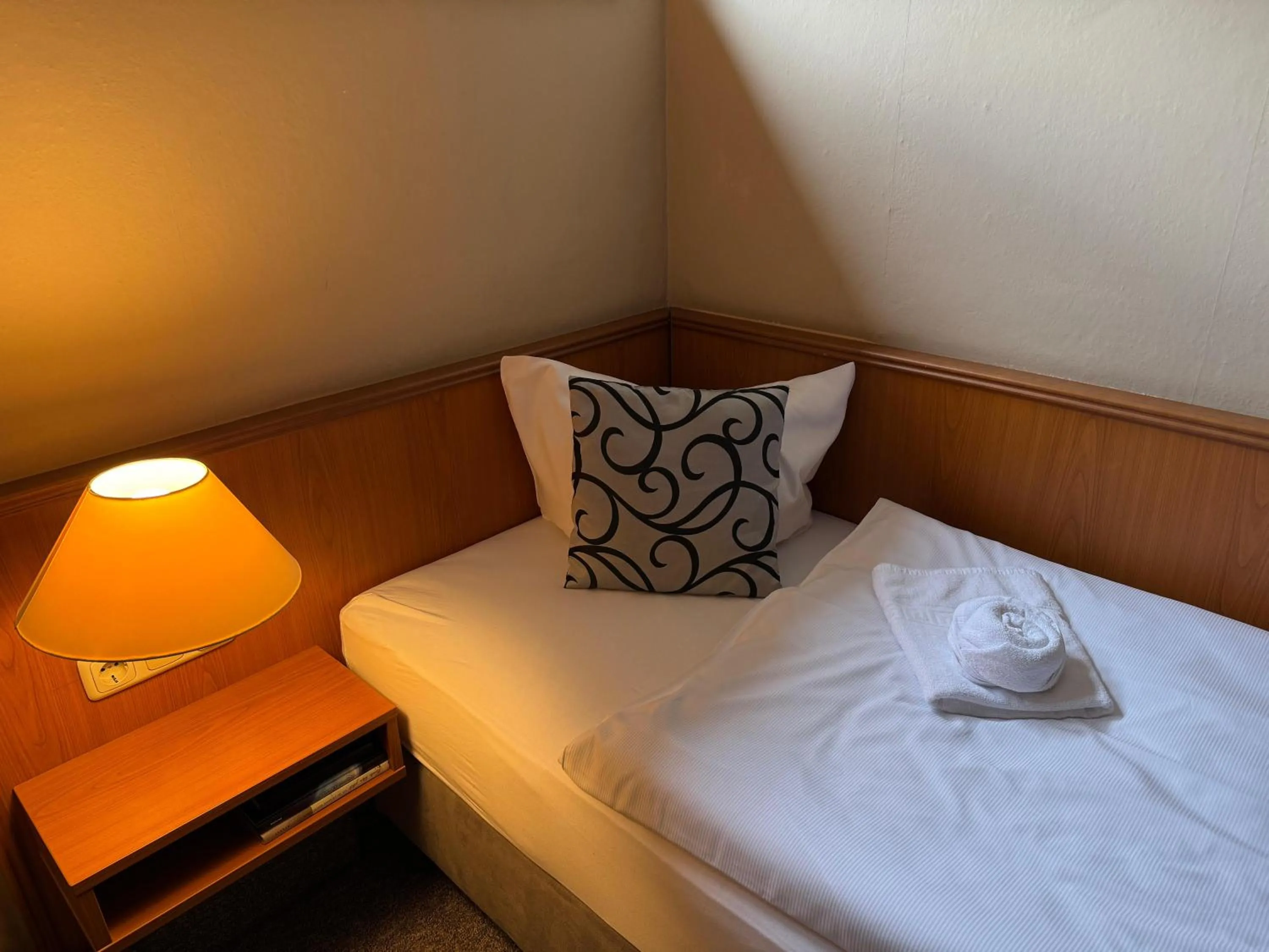 Bed in Hotel Zum Kanzler