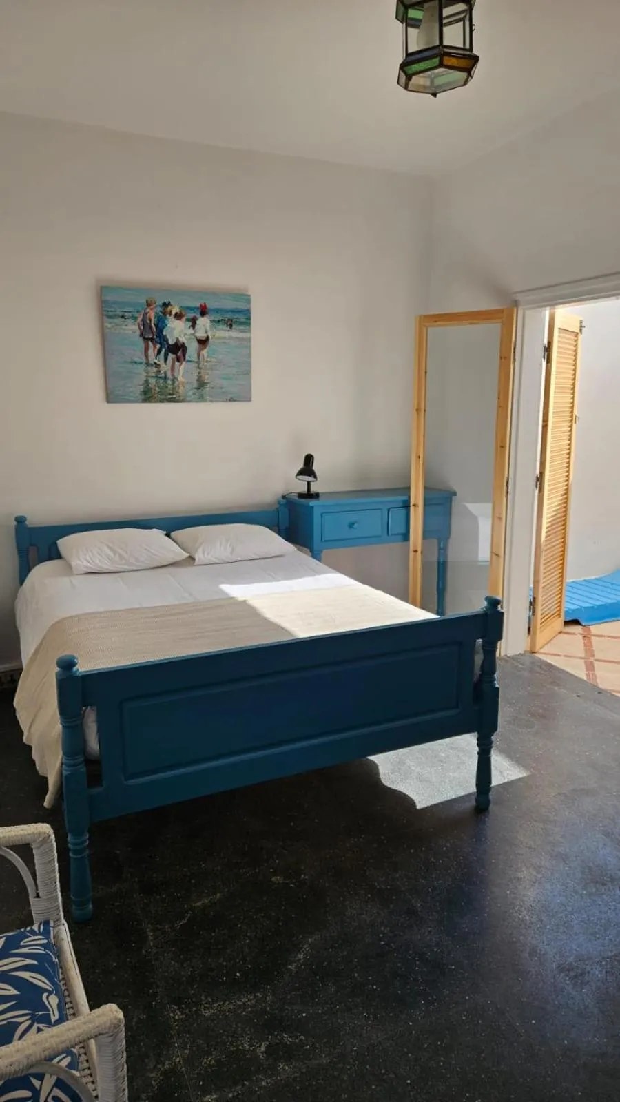 Bed in Hotel Villa Soleil