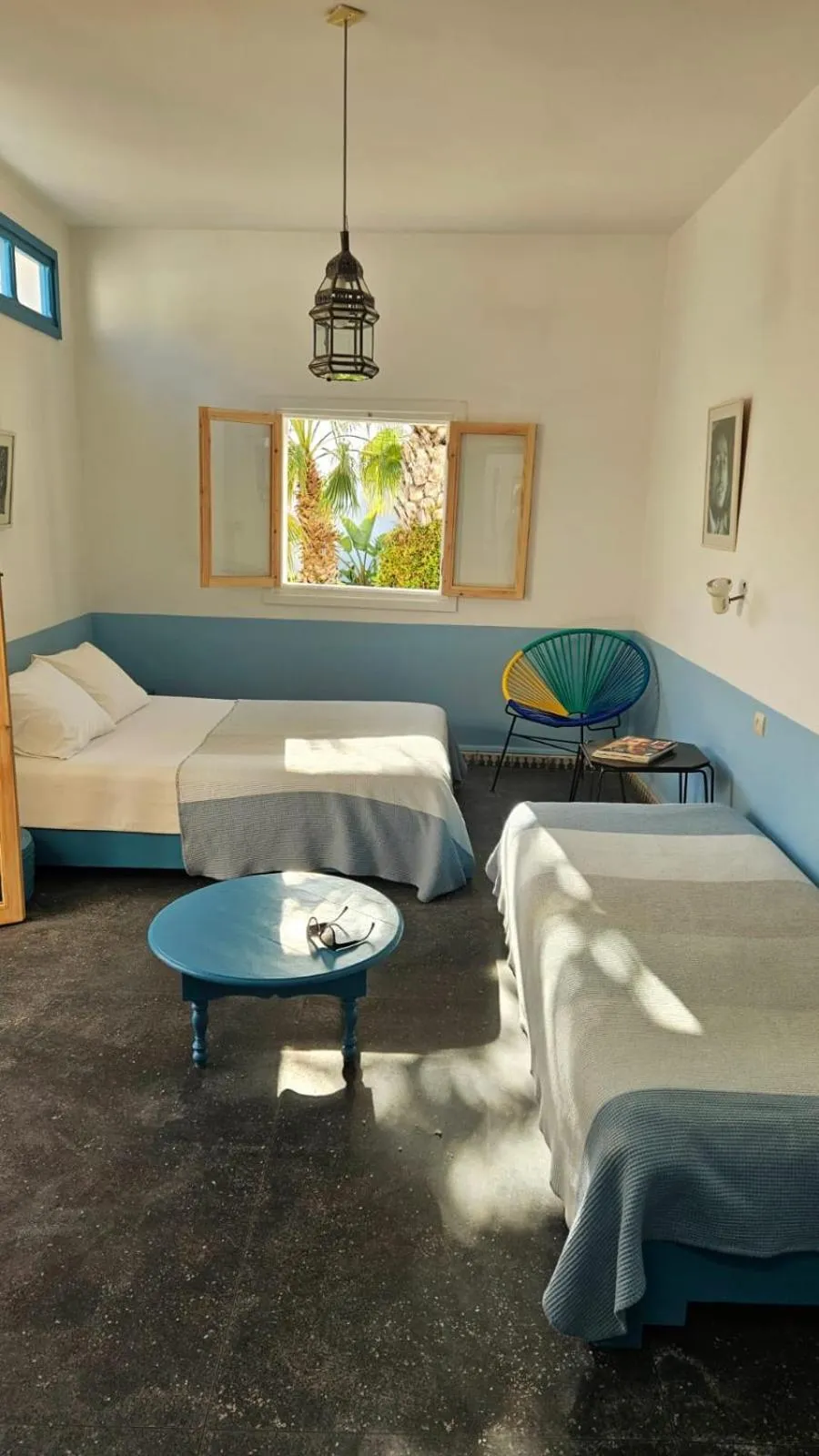 Bed in Hotel Villa Soleil