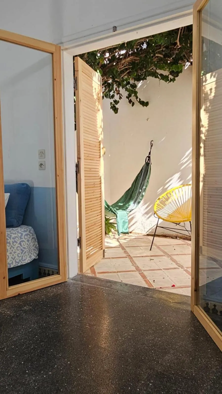 Patio in Hotel Villa Soleil