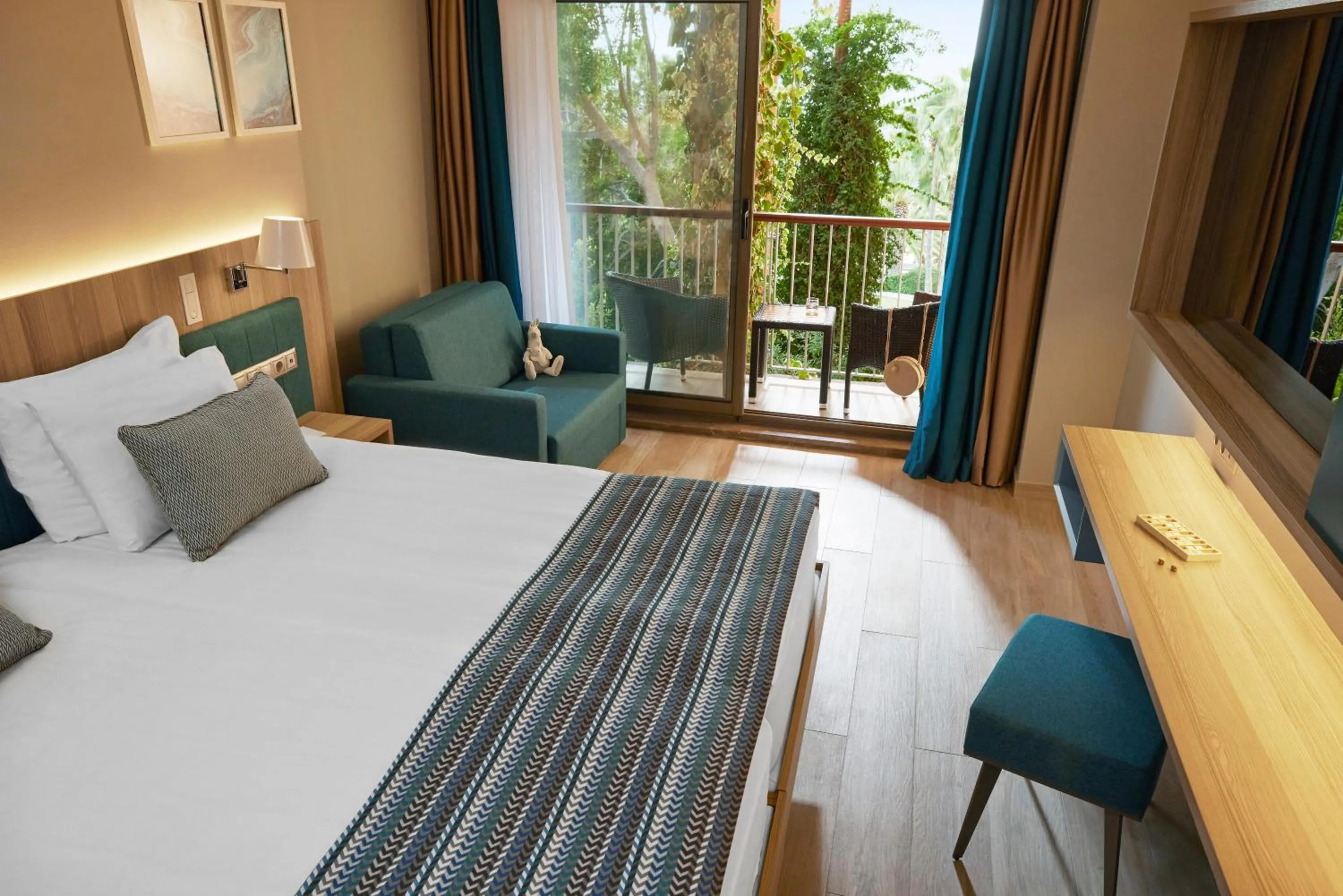 View (from property/room), Bed in ROBINSON SARIGERME PARK - All Inclusive