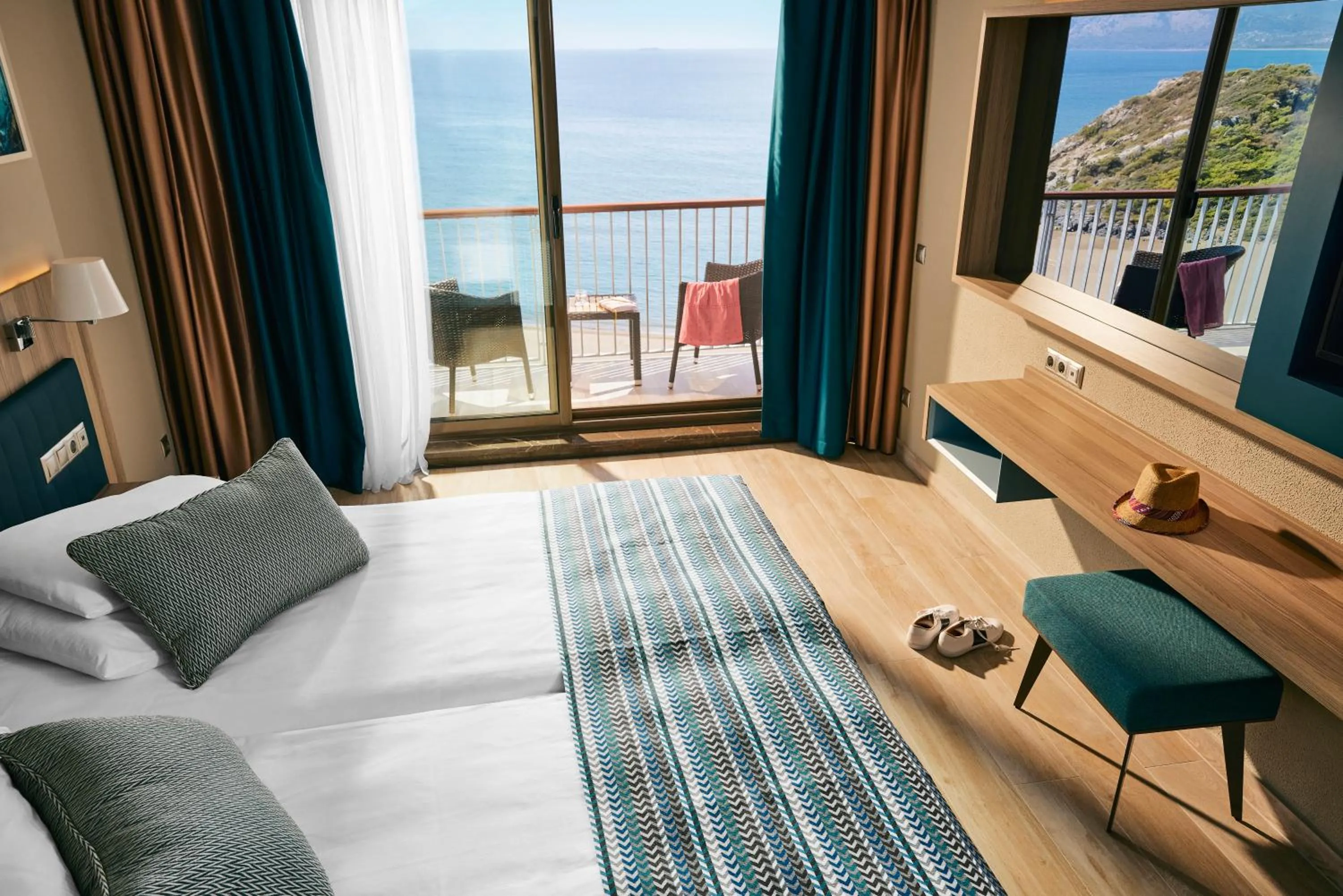 View (from property/room), Bed in ROBINSON SARIGERME PARK - All Inclusive