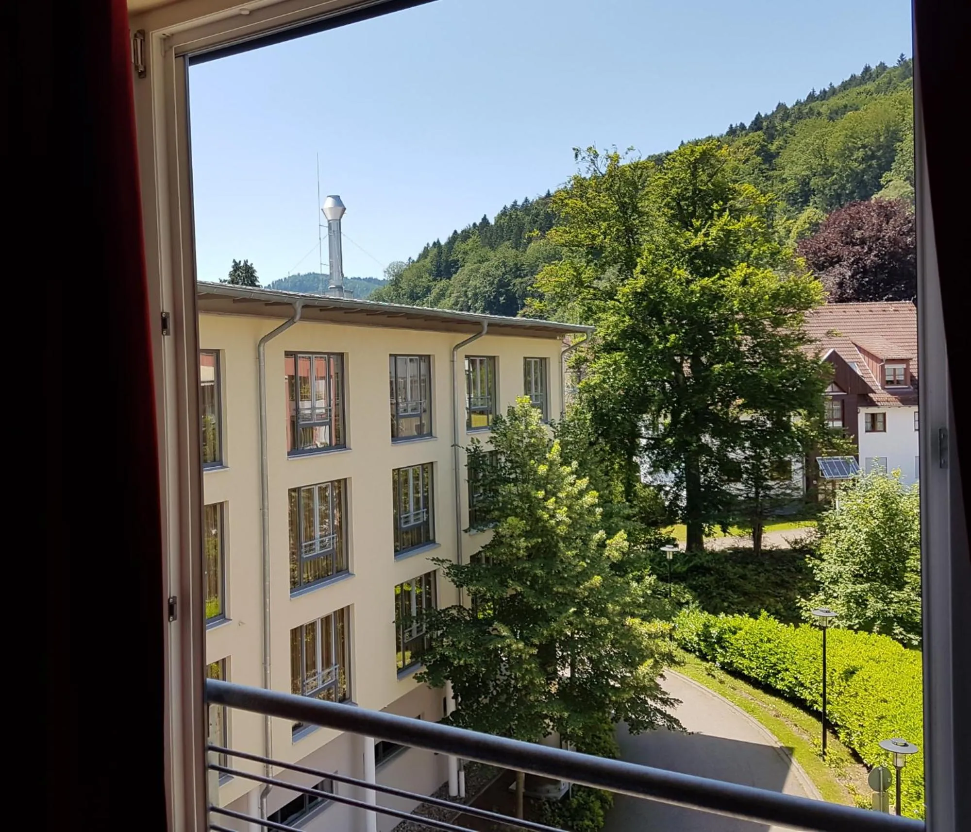 Garden view in Nashira Kurpark Hotel