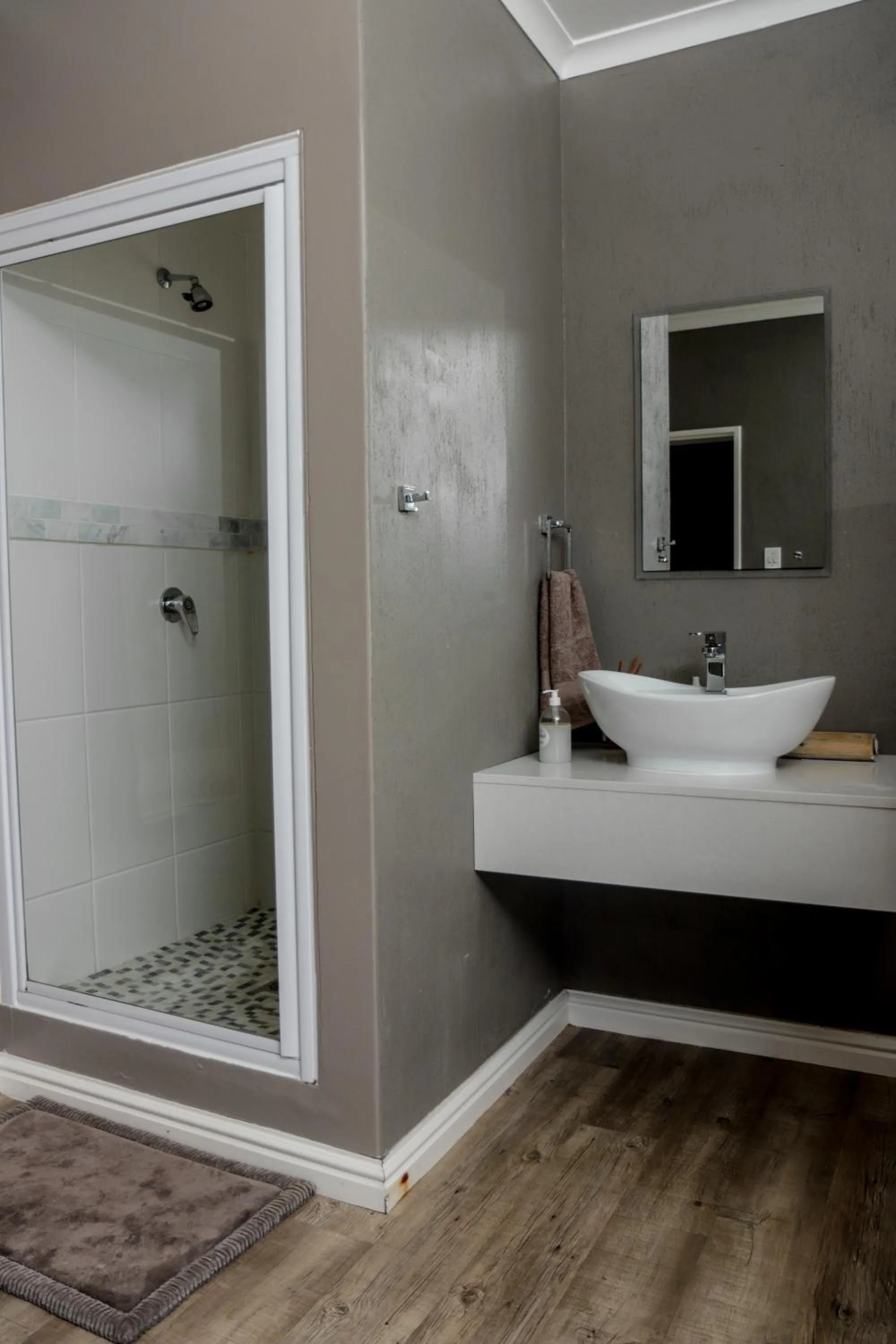 Bathroom in Nine on Uys street B & B