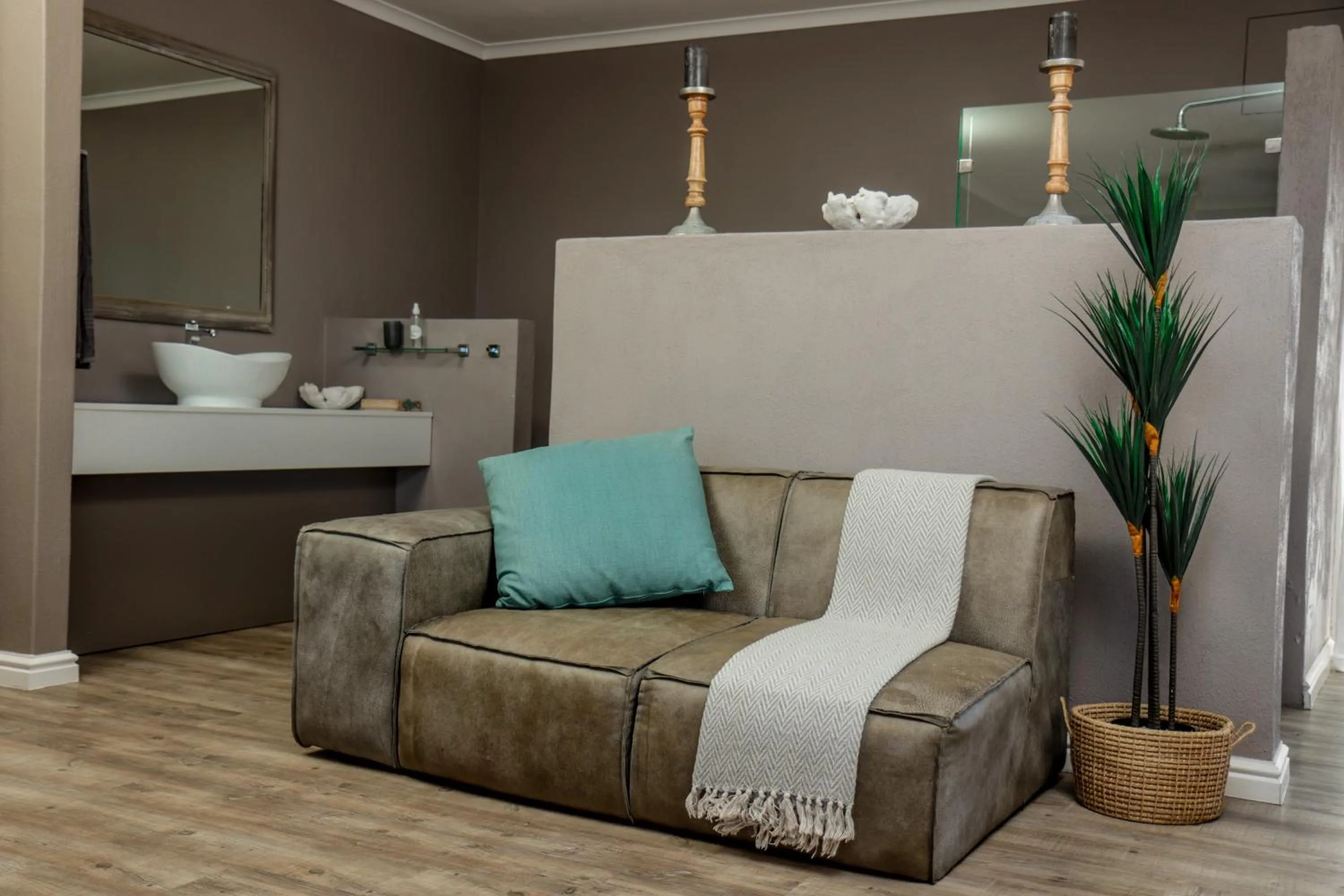 Seating area in Nine on Uys street B & B