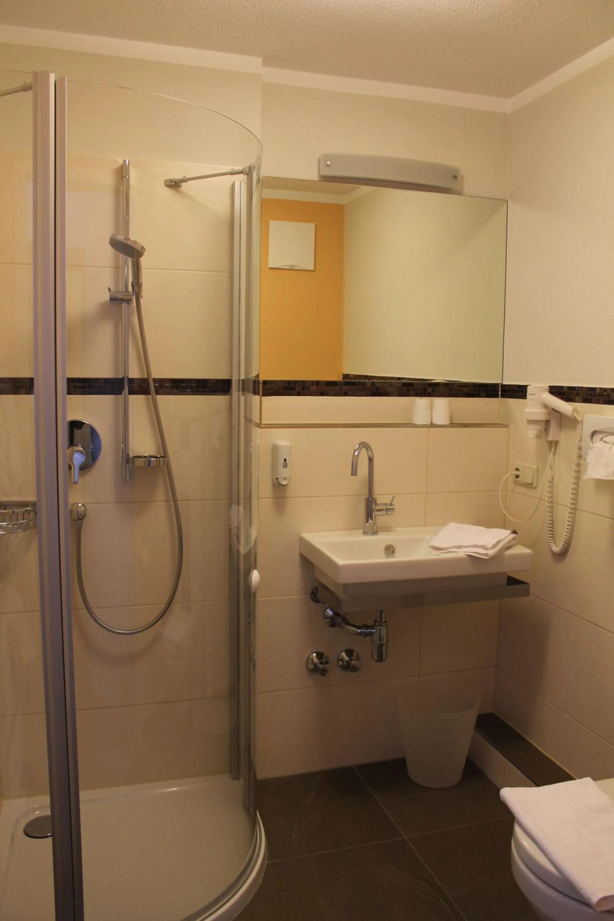 Bathroom in Ferienhotel Herzog