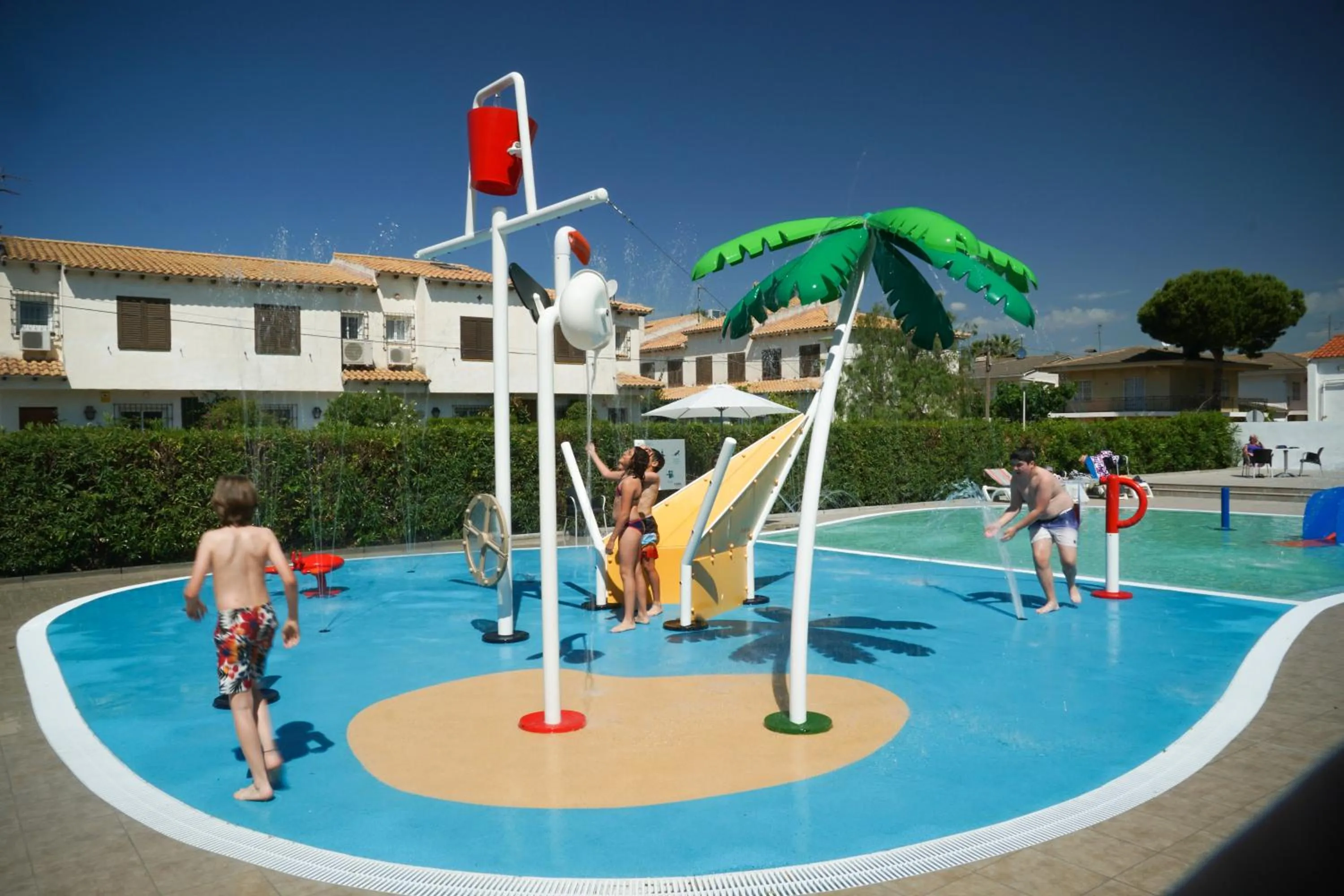 Aqua park in Ibersol Playa Dorada