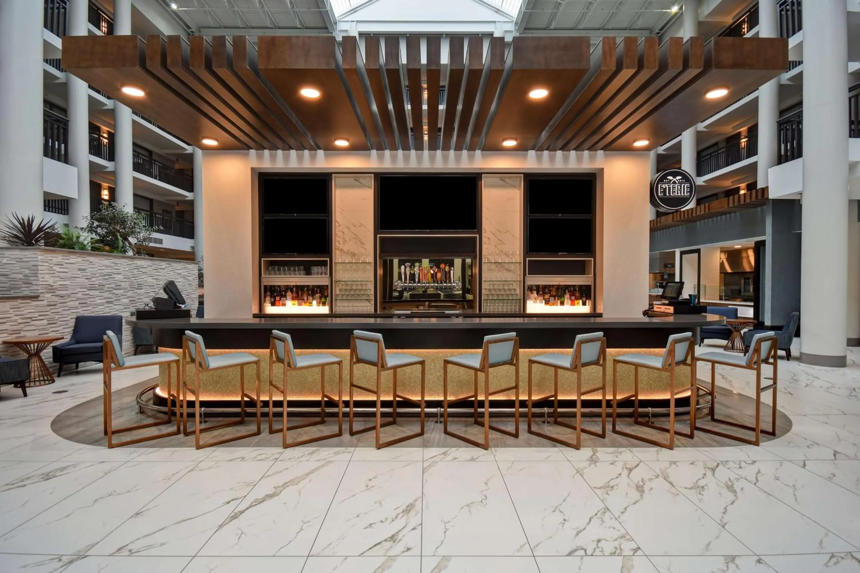 Lobby or reception in Embassy Suites Syracuse