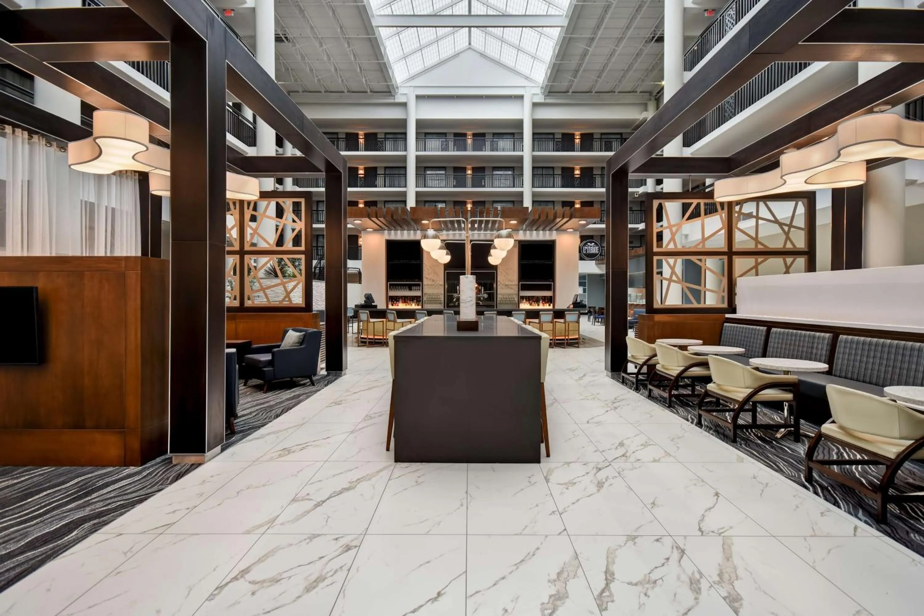 Breakfast in Embassy Suites Syracuse