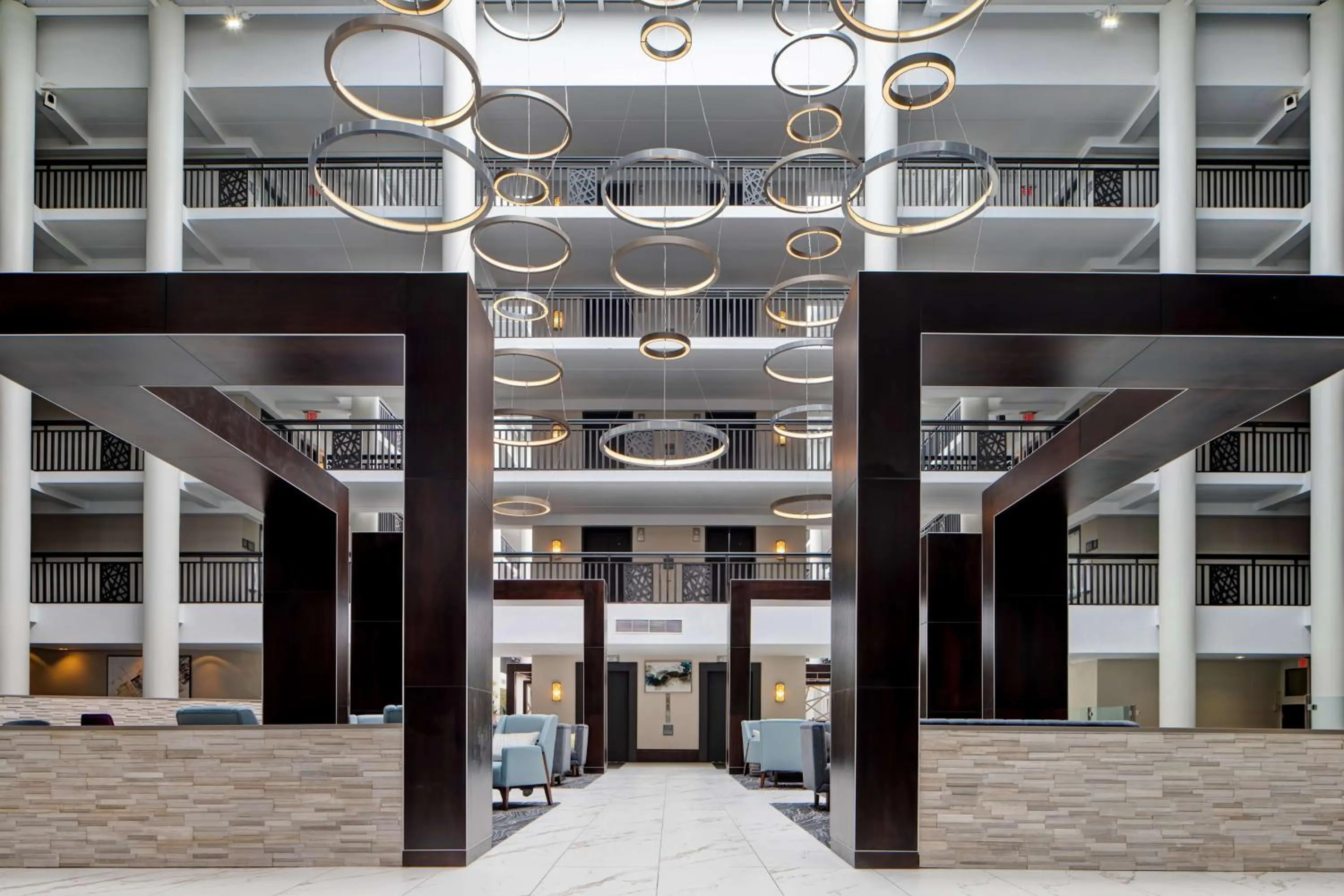 Lobby or reception in Embassy Suites Syracuse