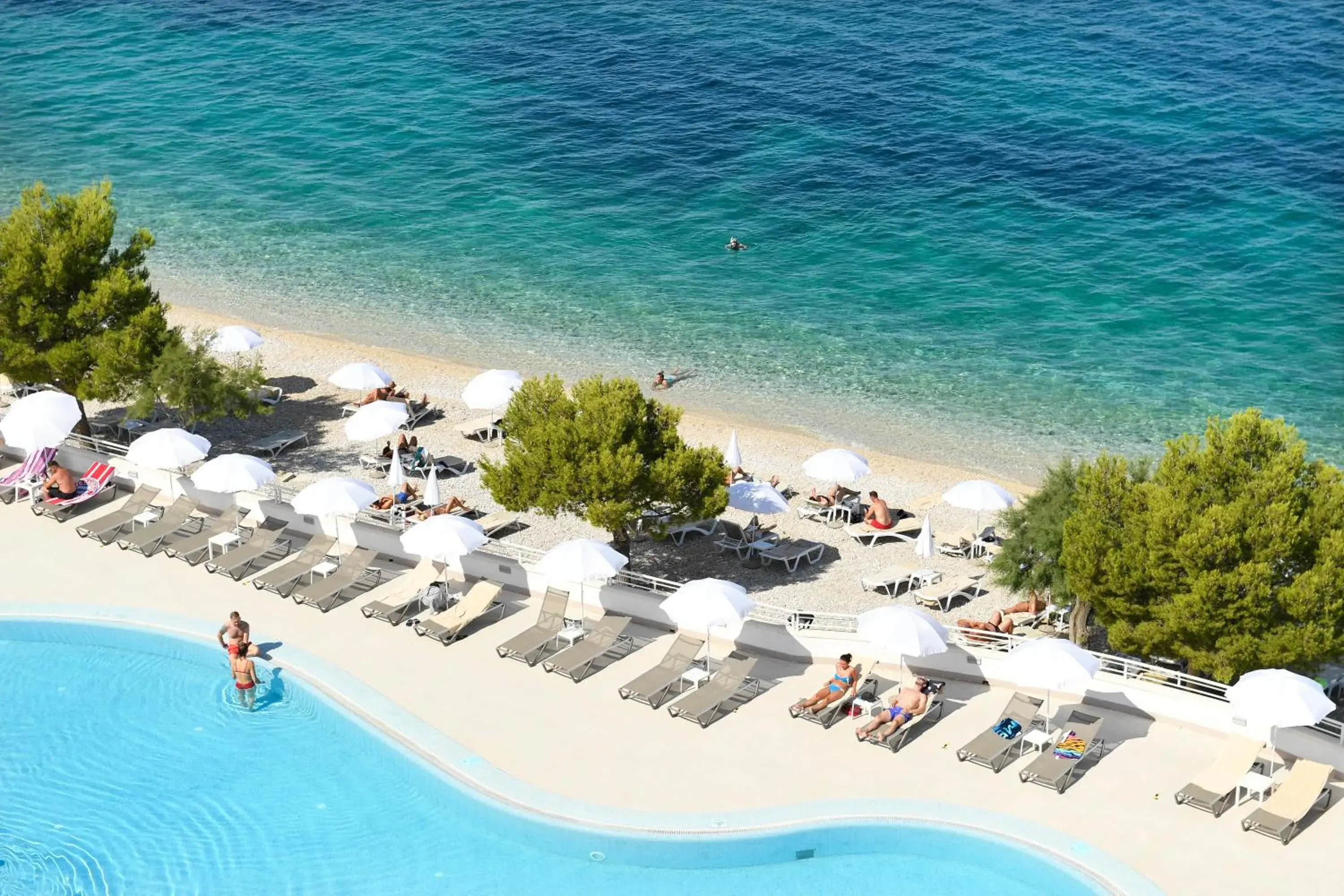Bird's eye view in TUI BLUE Adriatic Beach - Adults Only - All Inclusive Bird's eye view in TUI BLUE Adriatic Beach - Adults Only - All Inclusive