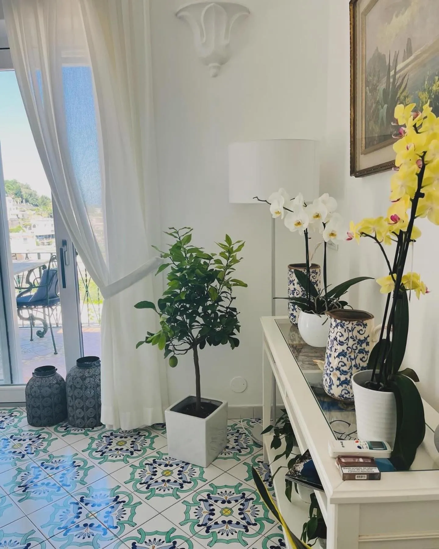 Living room in B&B L'Agapanto