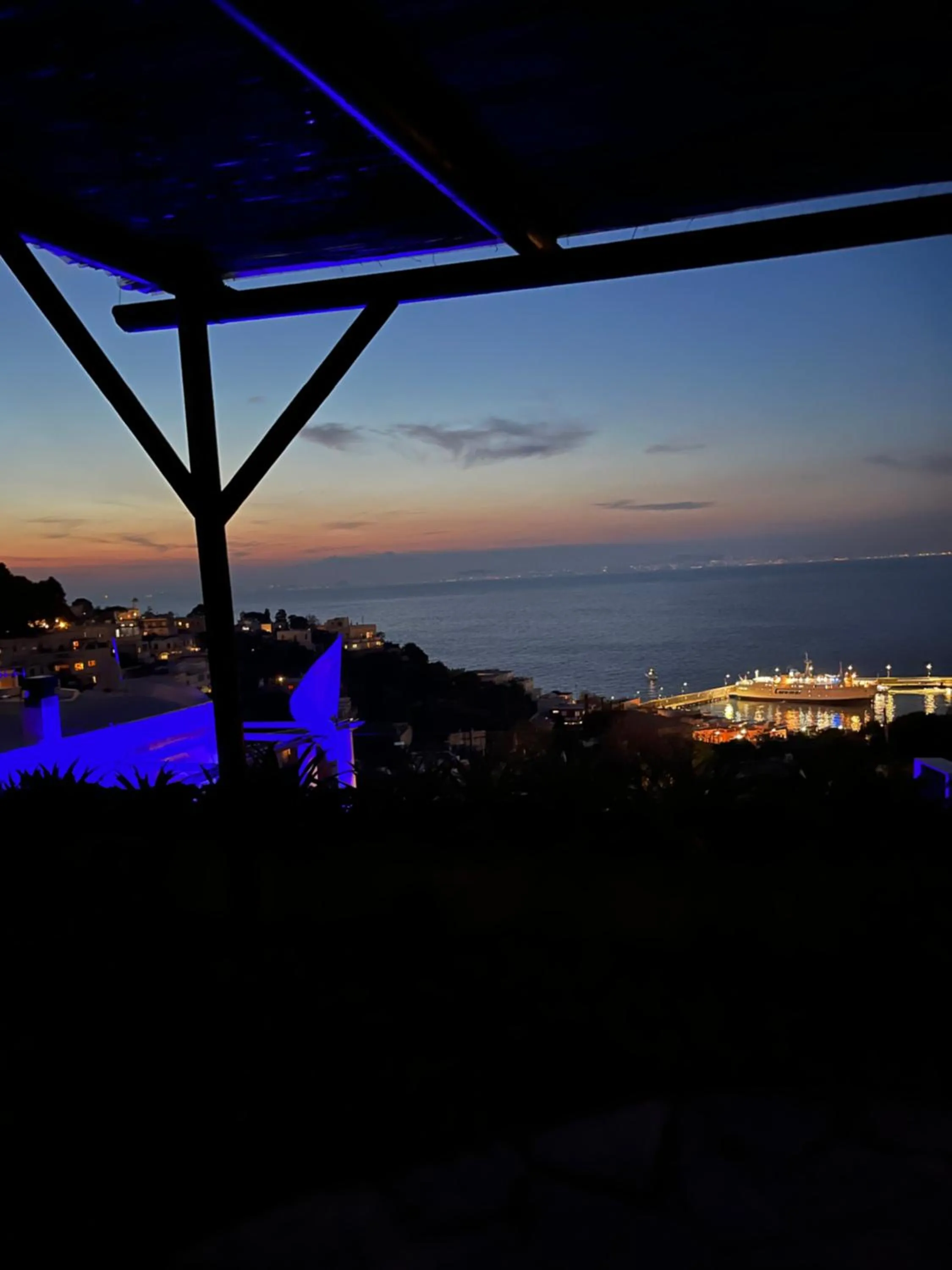 Patio in B&B L'Agapanto