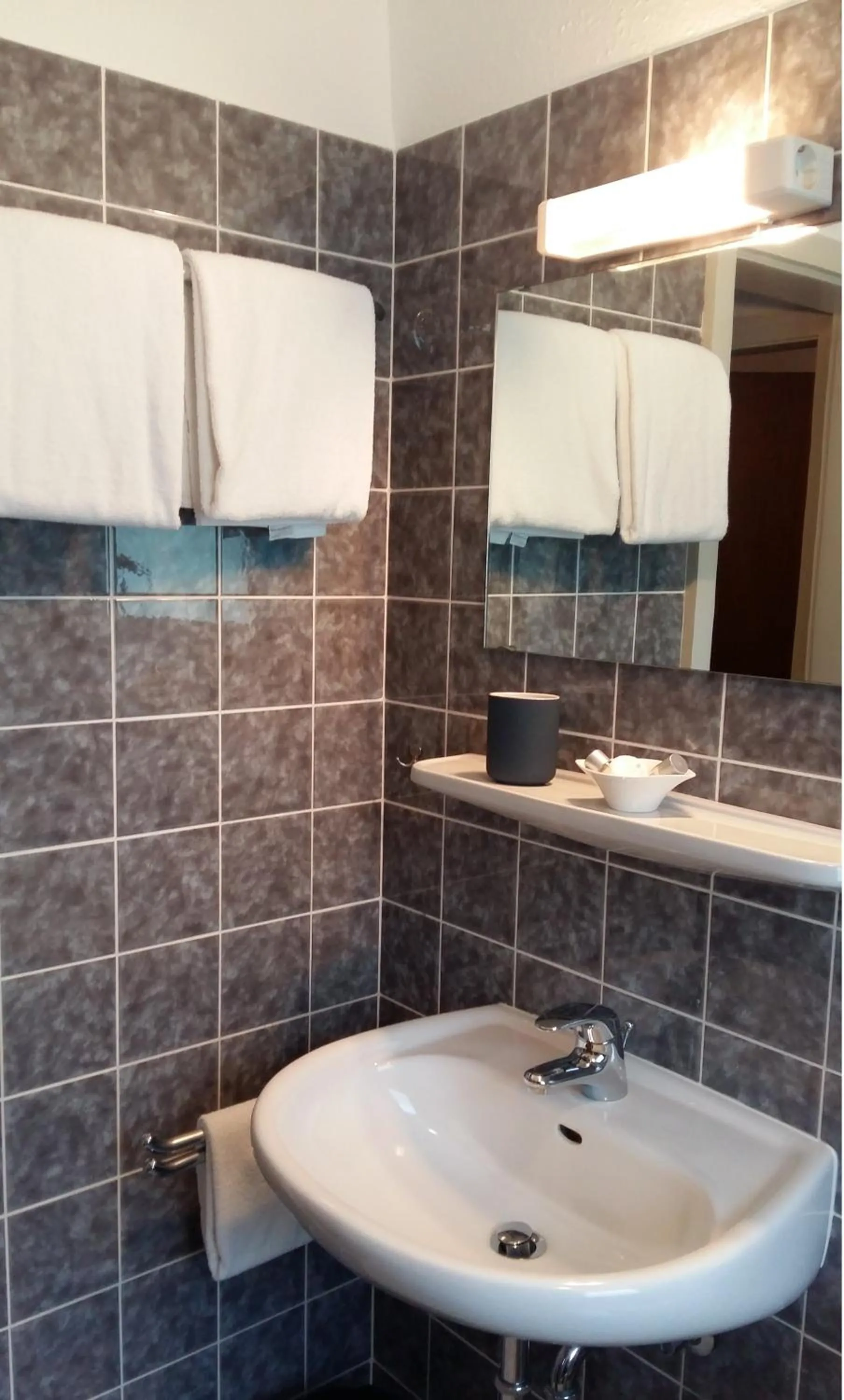 Bathroom in Landgasthof Grüner Baum