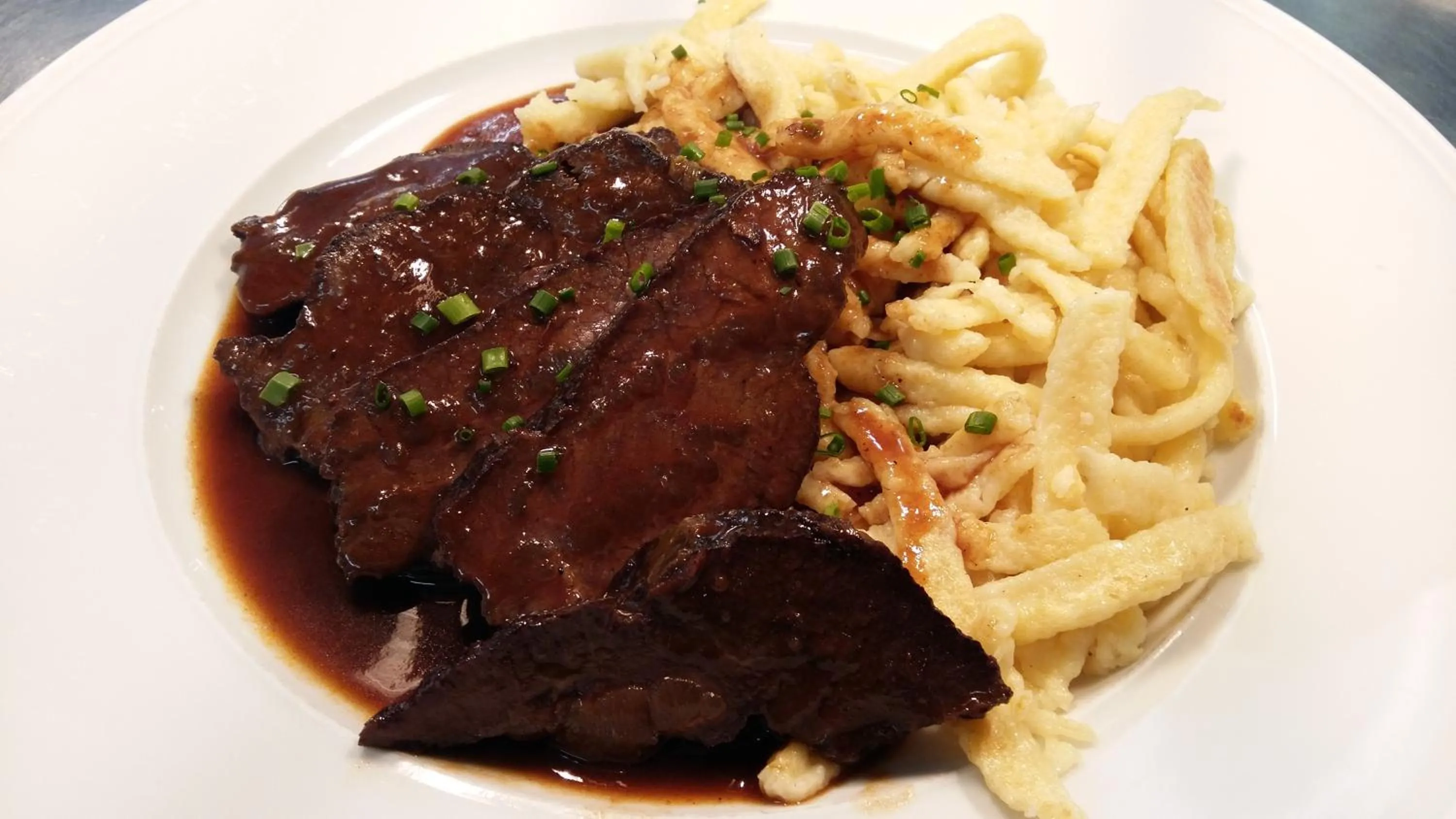 Food close-up in Landgasthof Grüner Baum