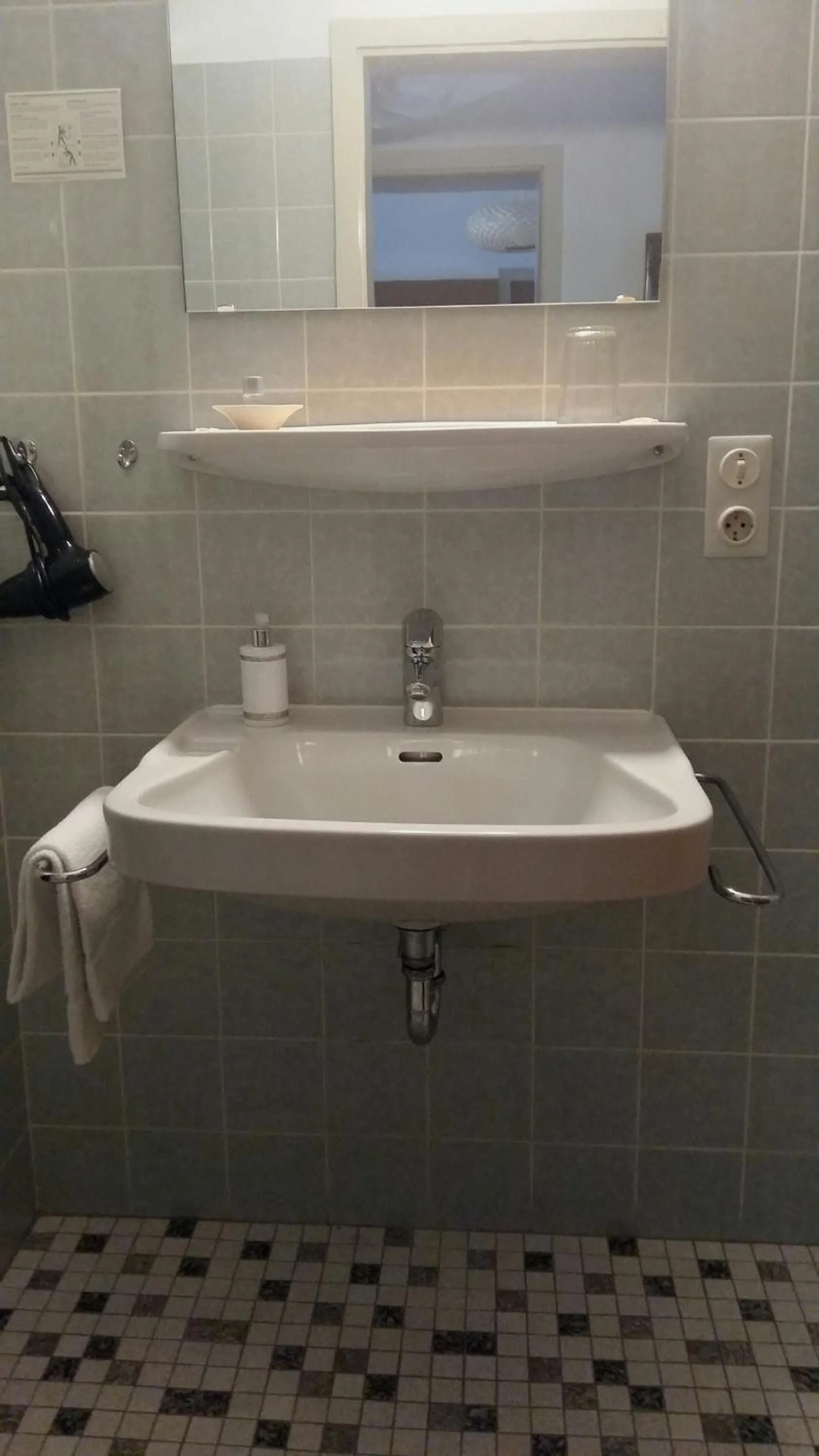 Bathroom in Landgasthof Grüner Baum