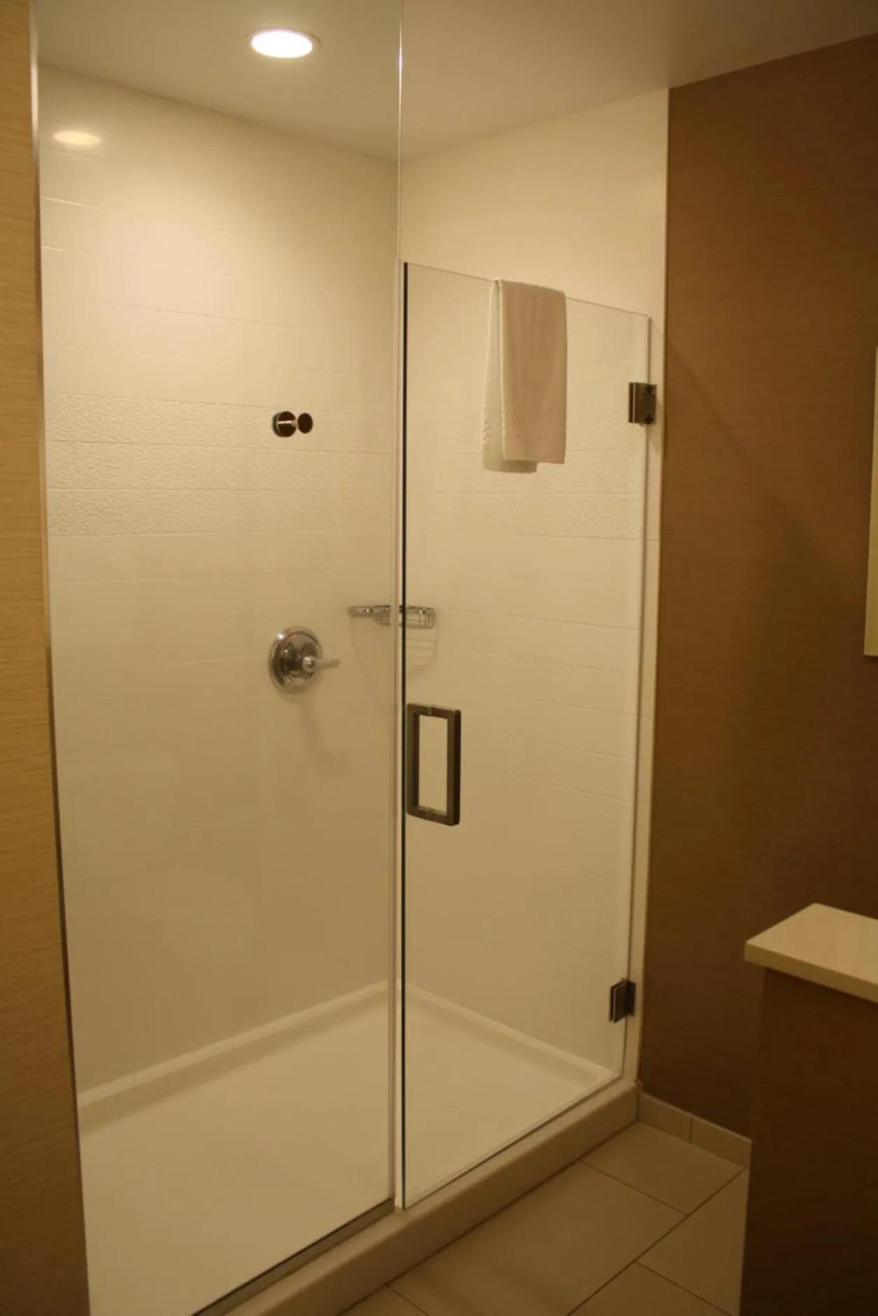 Shower in Fairfield Inn & Suites by Marriott Detroit Lakes
