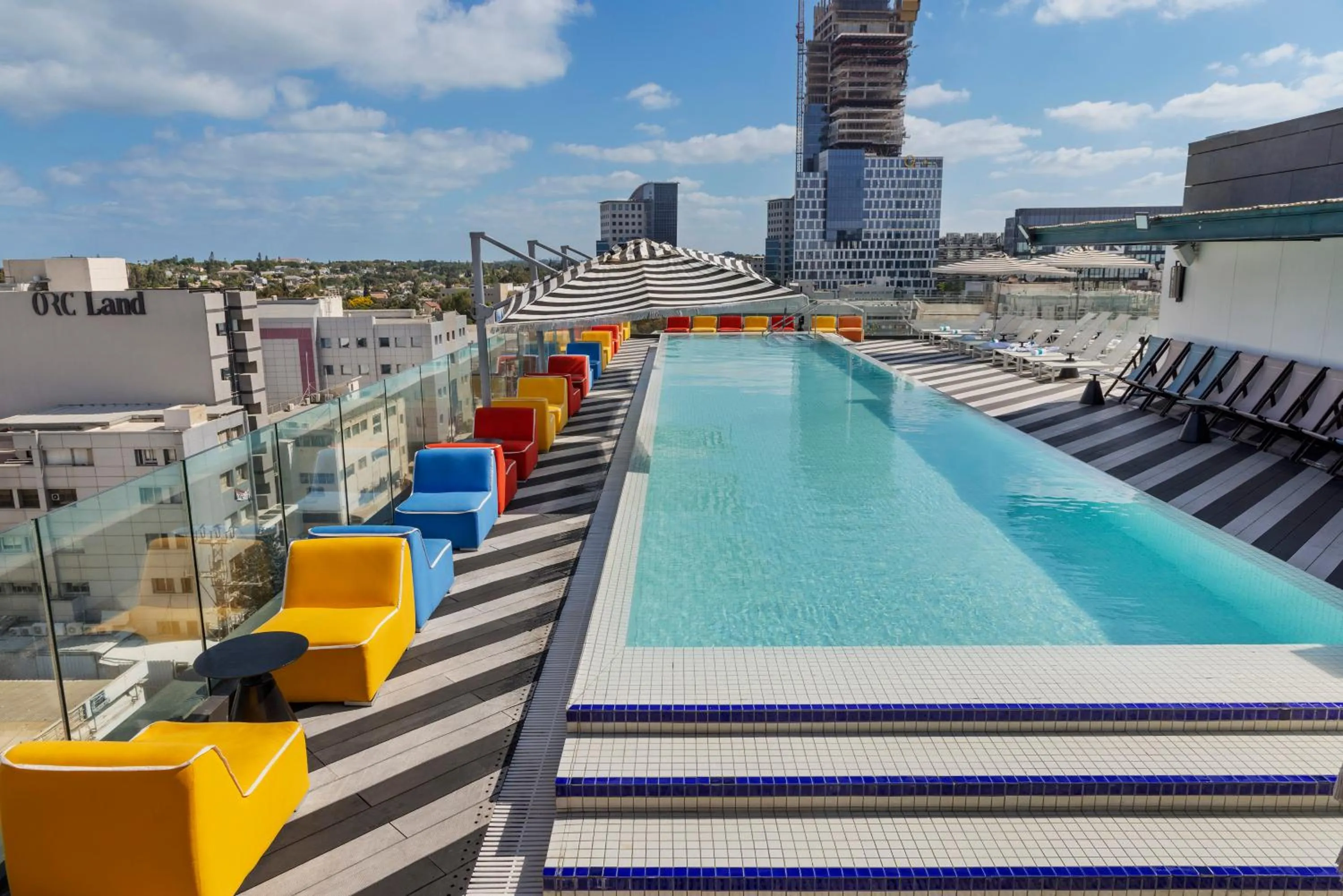 Swimming pool in Publica Isrotel, Autograph Collection