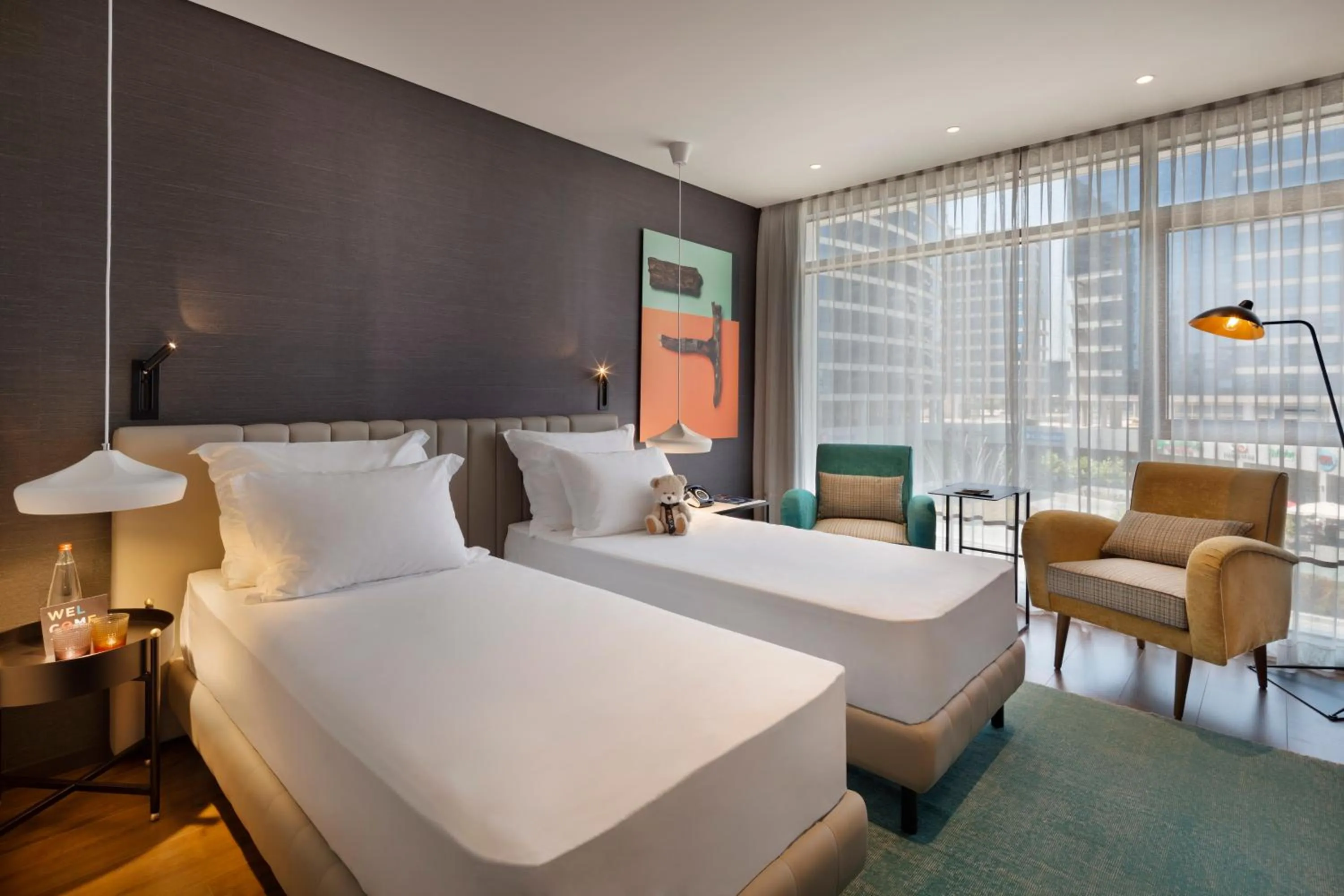 Bedroom, Bed in Publica Isrotel, Autograph Collection