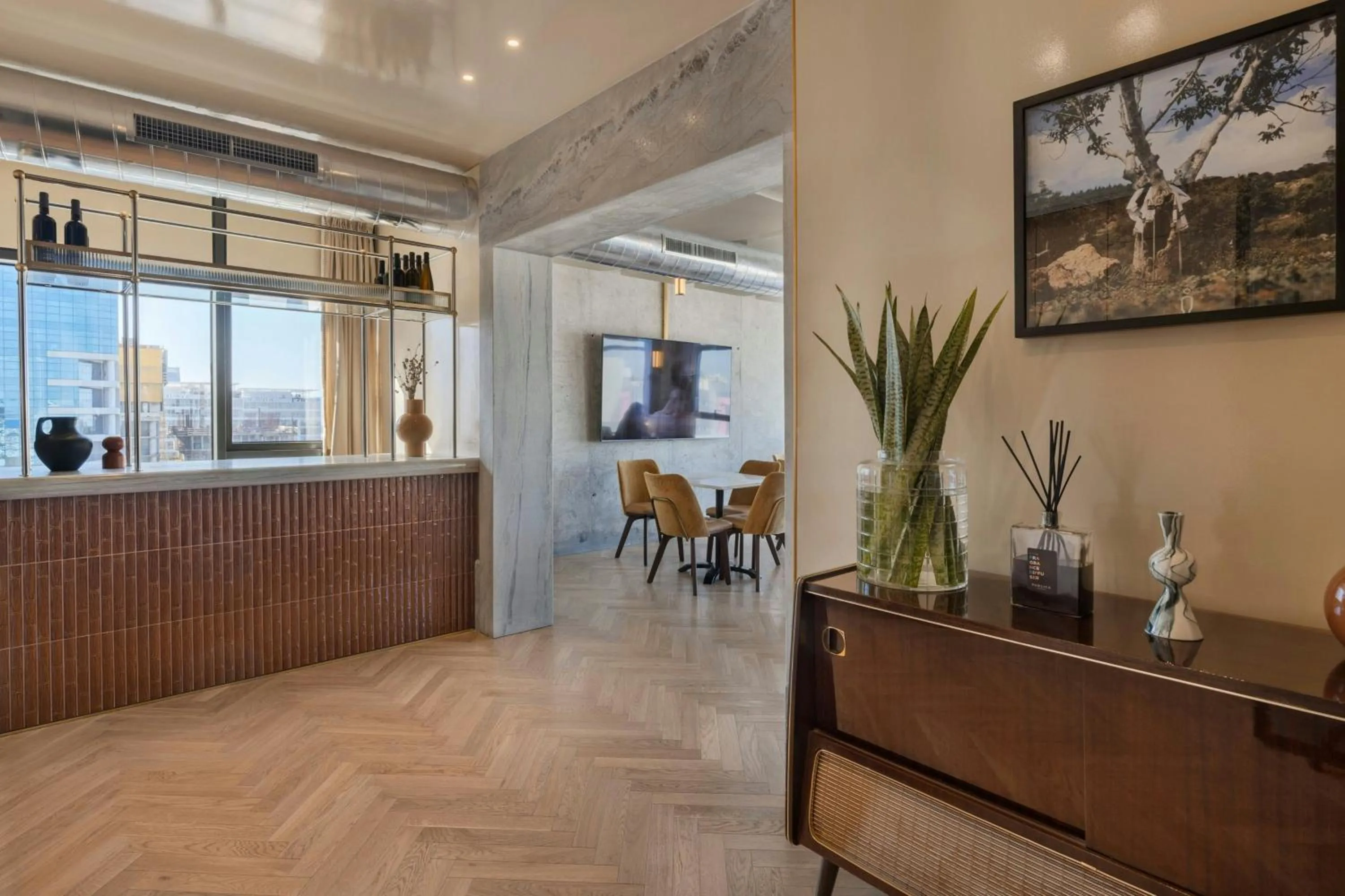 Lobby or reception in Publica Isrotel, Autograph Collection