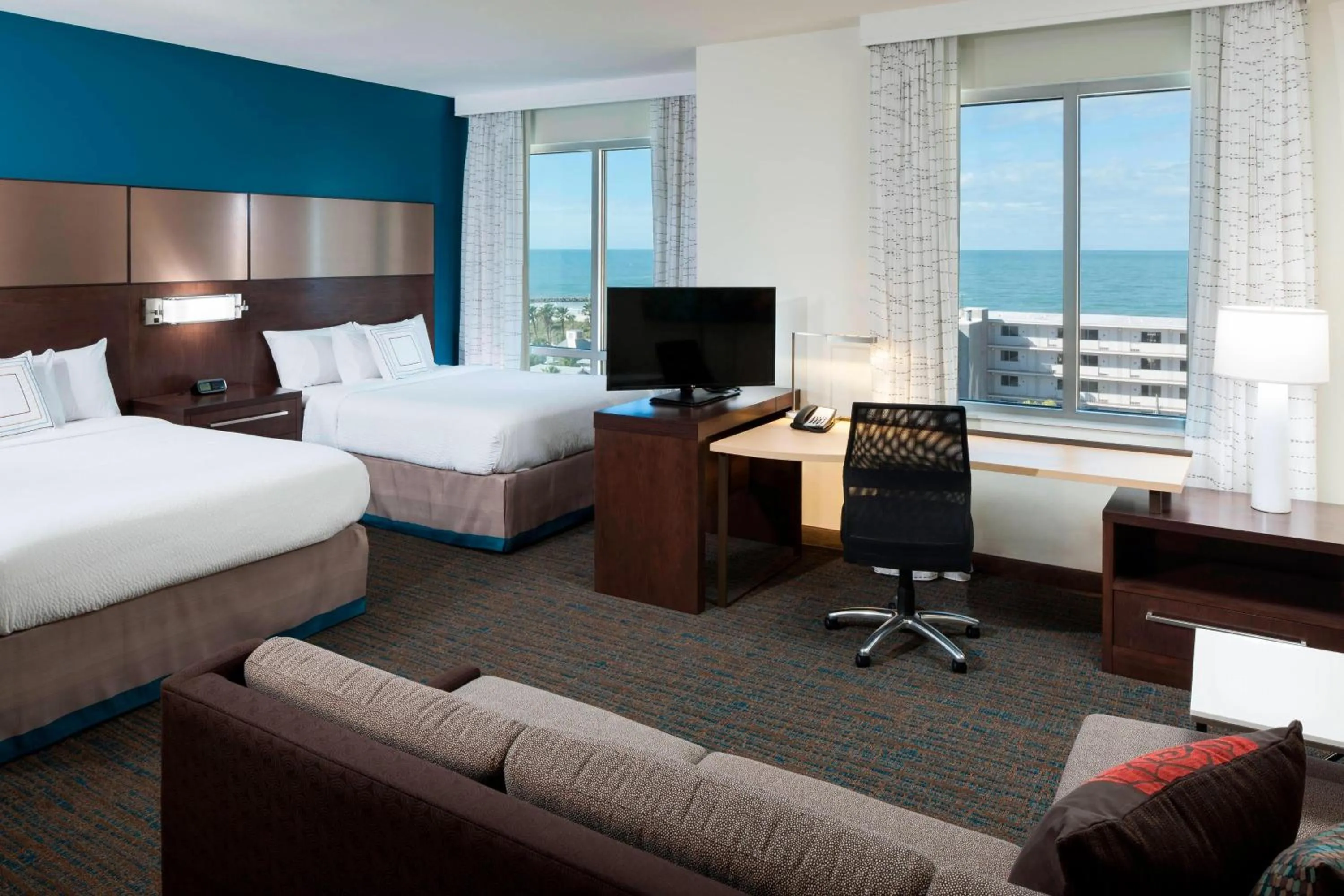 Photo of the whole room, Bed in Residence Inn by Marriott Clearwater Beach