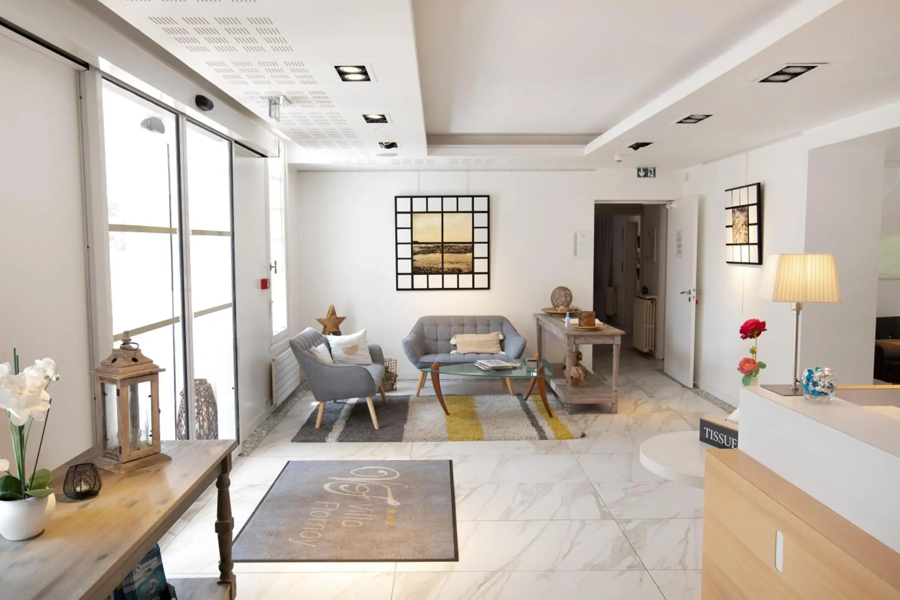 Property building in Hôtel Villa Flornoy Pornichet Baie de la Baule Property building in Hôtel Villa Flornoy Pornichet Baie de la Baule