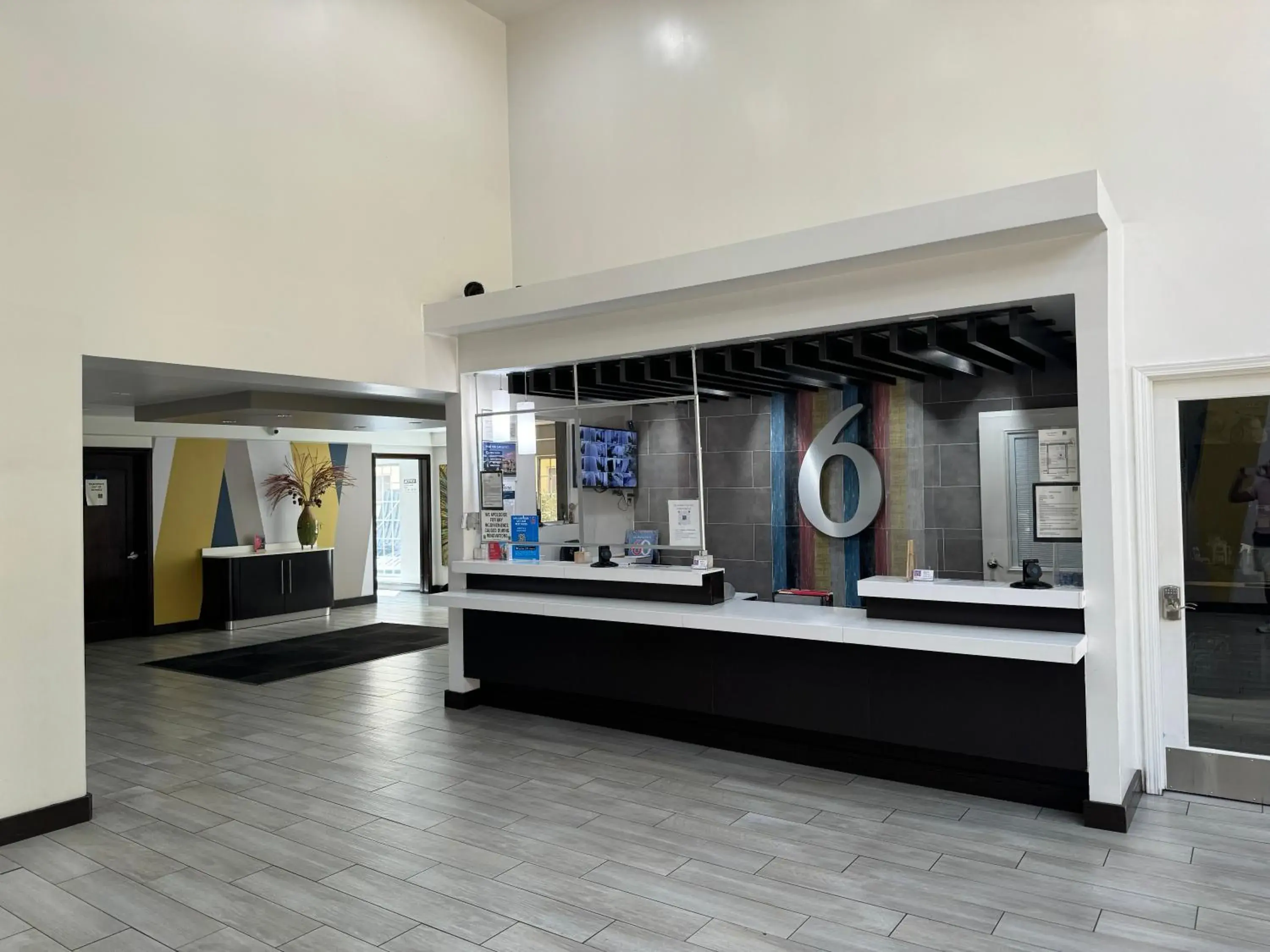 Lobby or reception in Motel 6 Hollywood Lobby or reception in Motel 6 Hollywood