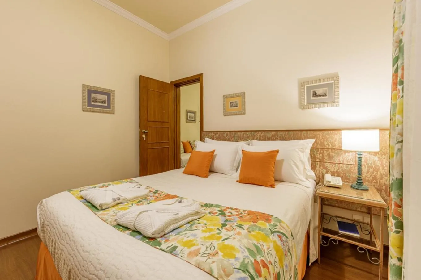 Bed in Hotel Pousada Le Chateau