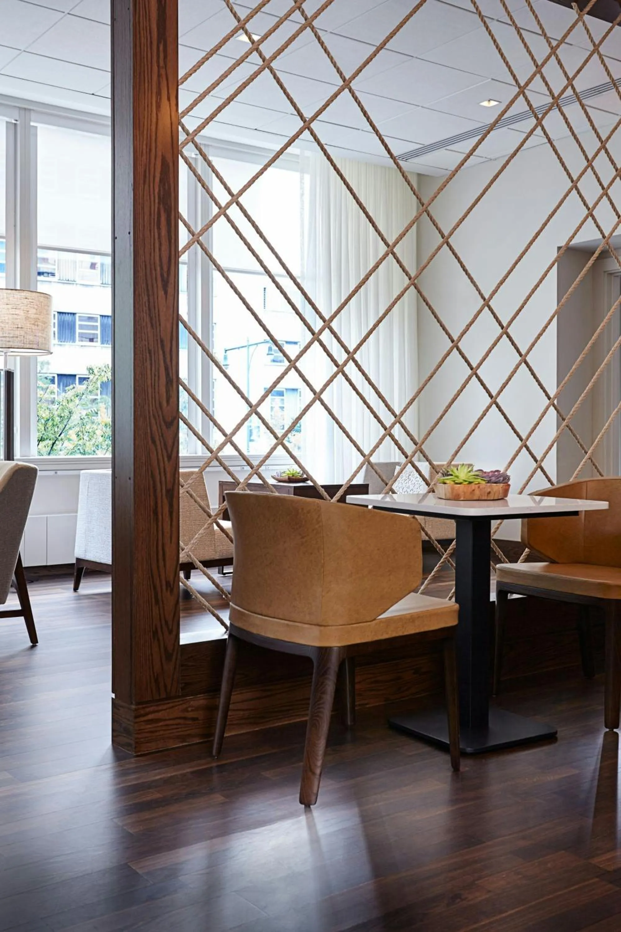 Lounge or bar in New York Marriott at the Brooklyn Bridge