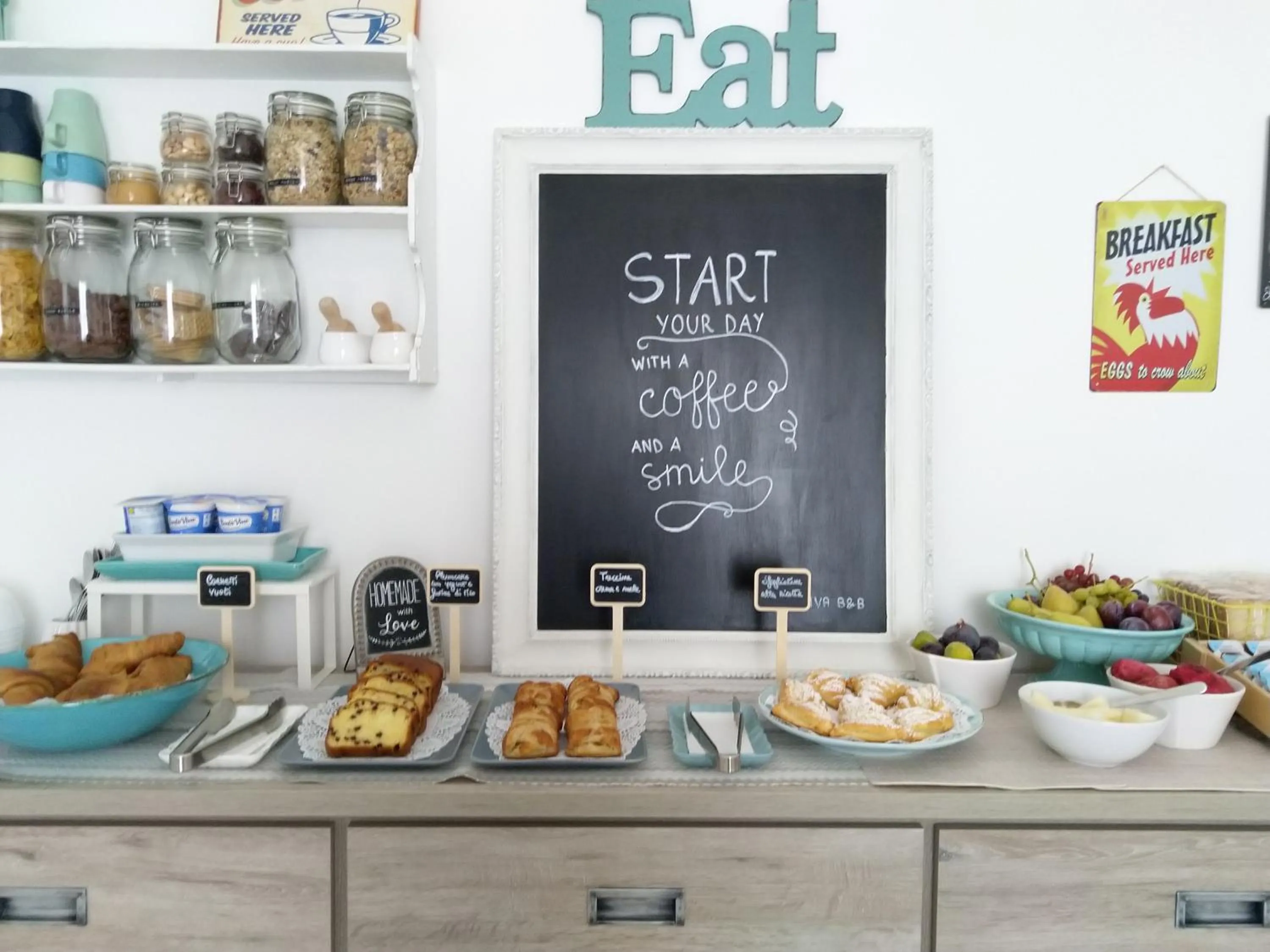 Breakfast in TerraViva B&B