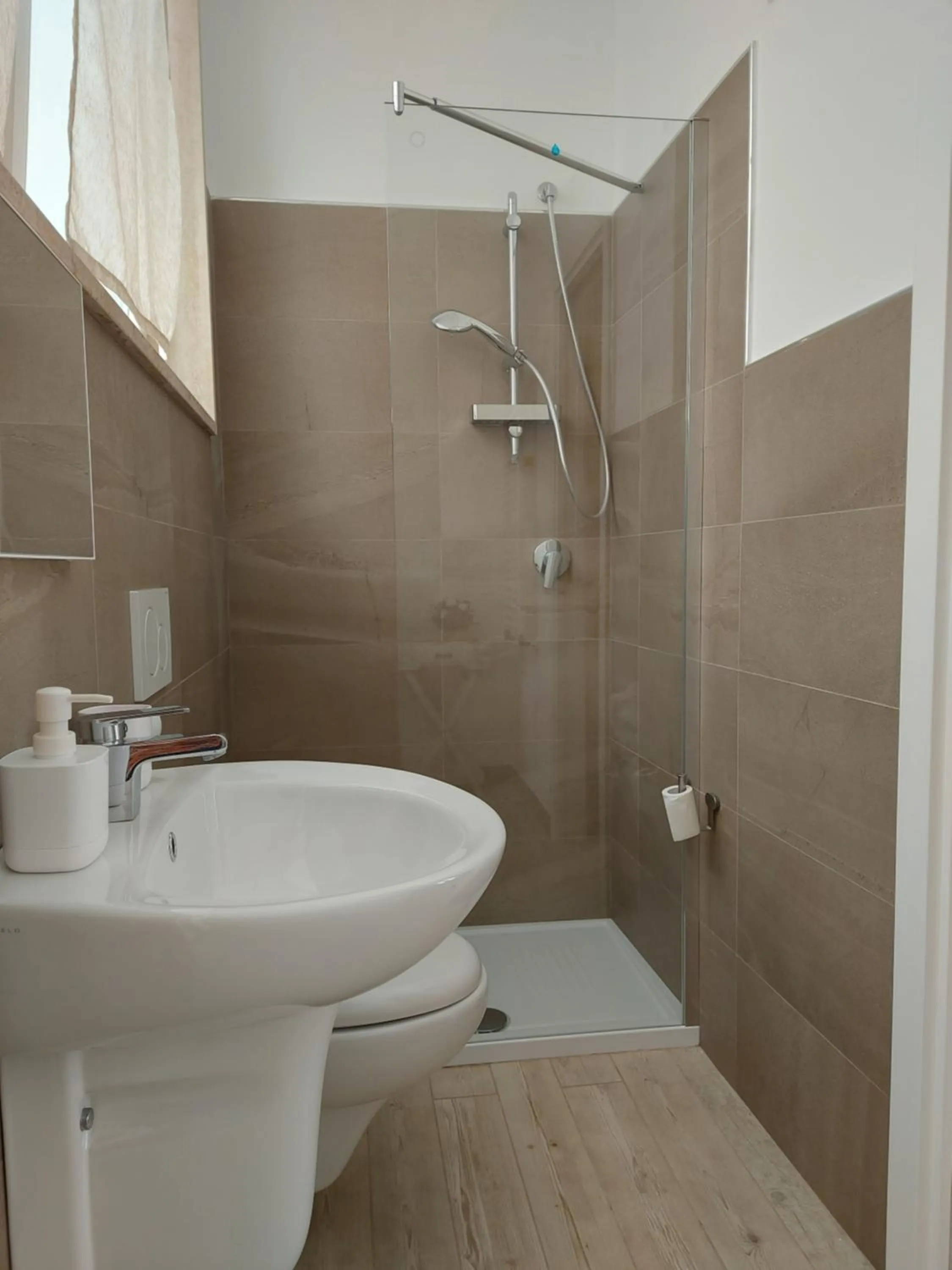 Shower in TerraViva B&B