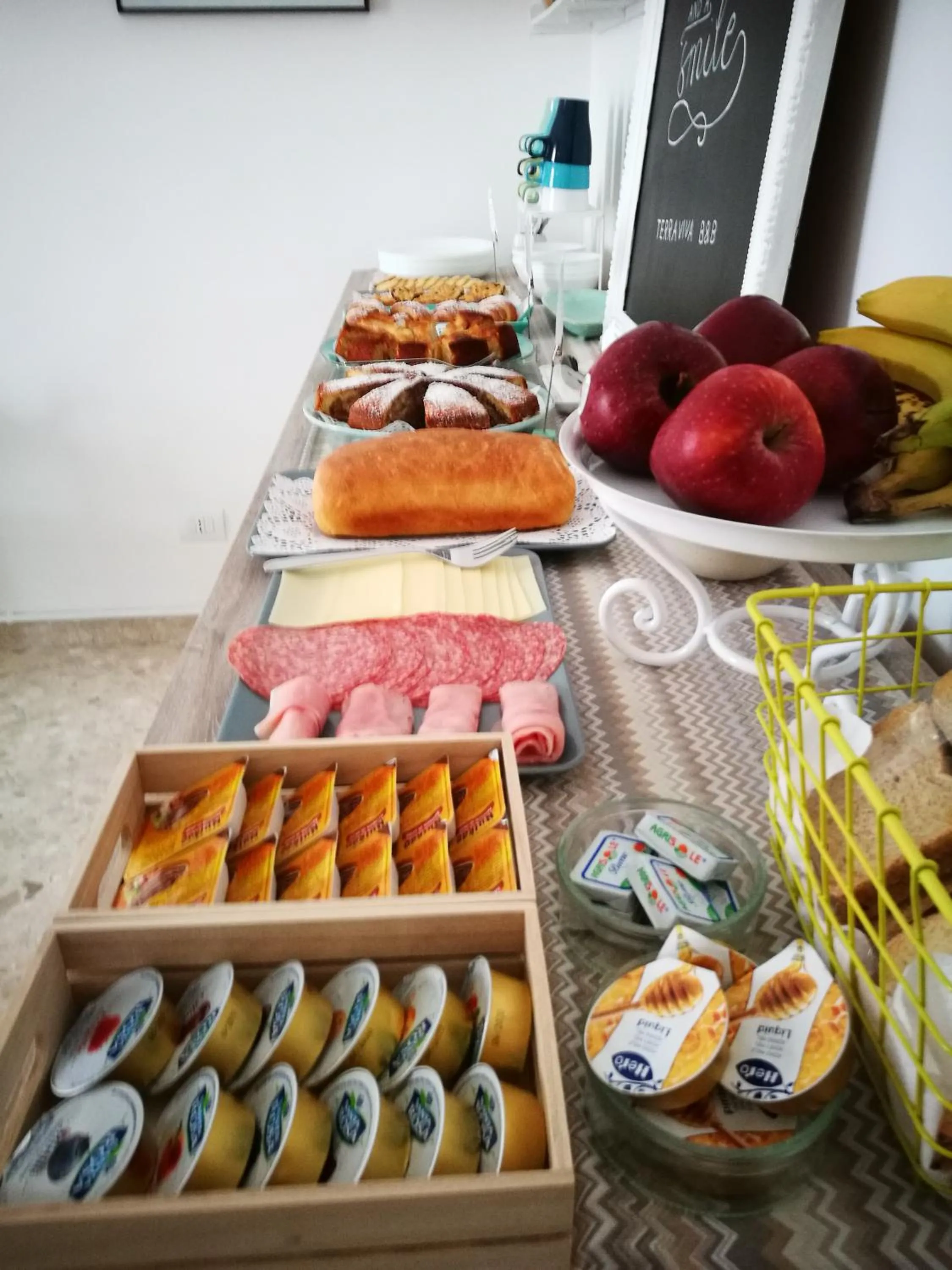 Breakfast in TerraViva B&B