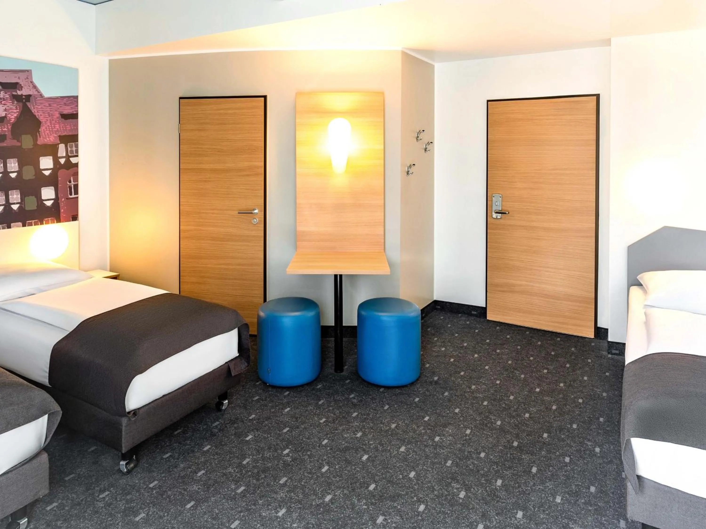 Photo of the whole room, Bed in B&B Hotel Braunschweig-City