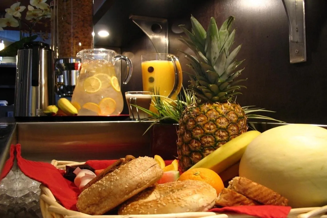 Food close-up in Grand Hotel Times Sherbrooke