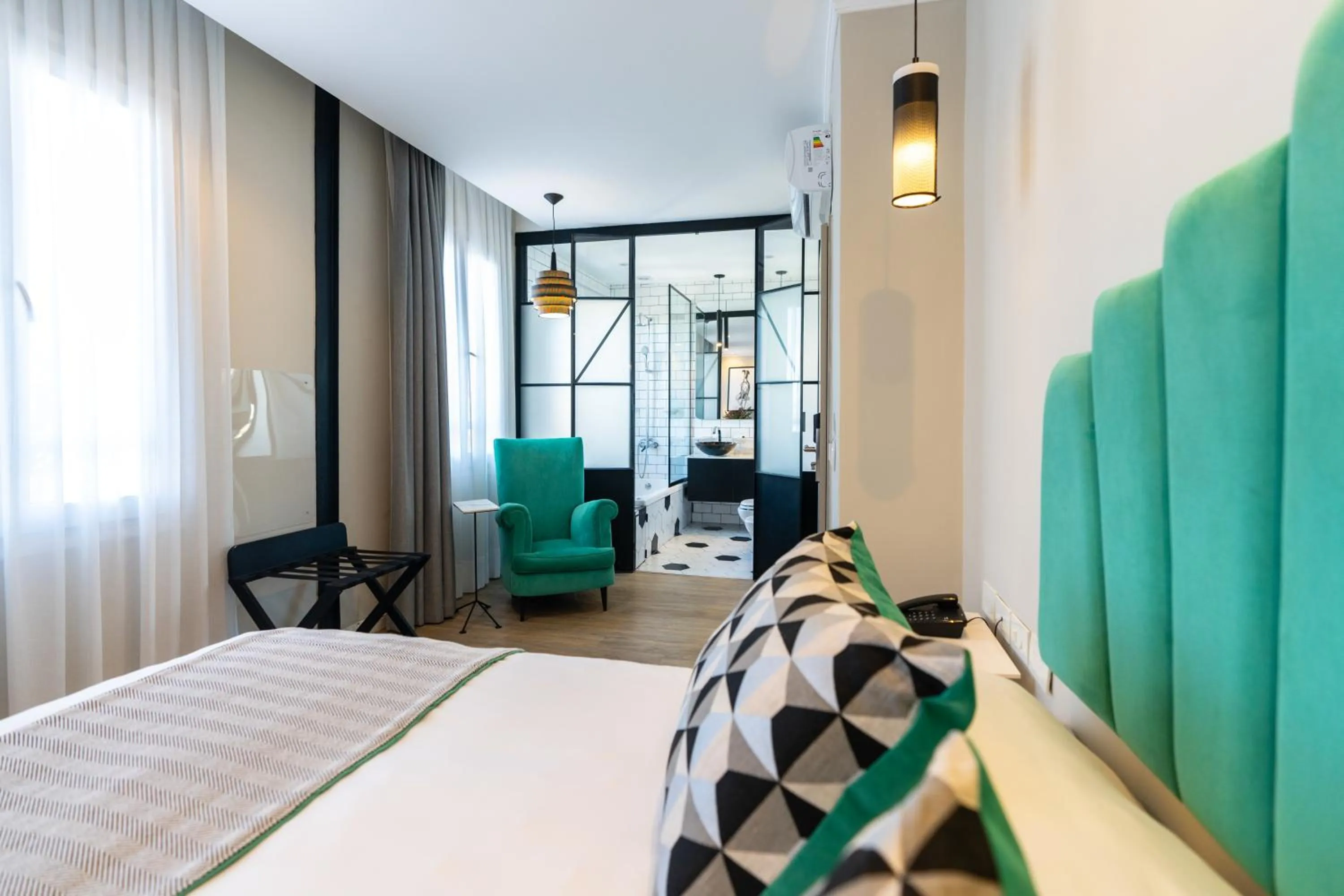 Bed in Rendez Vous Hotel Buenos Aires