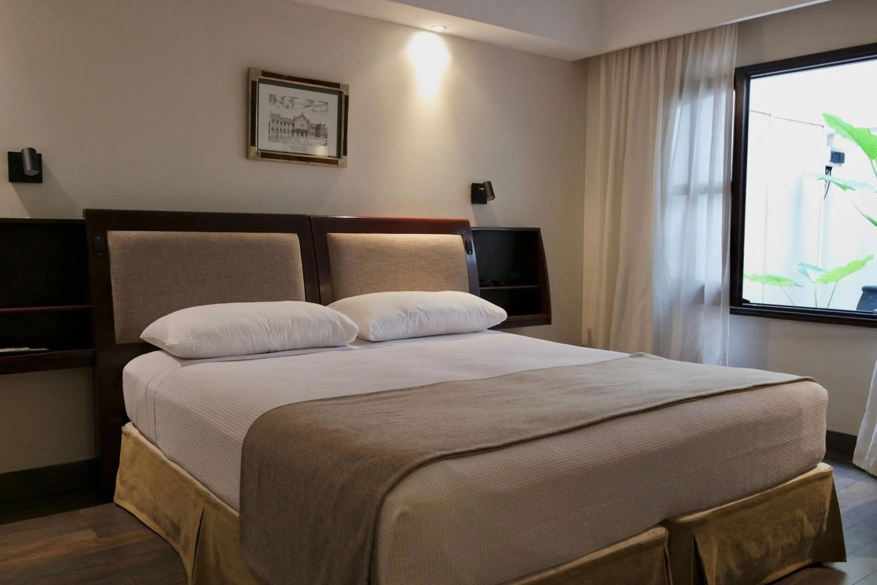 Bed in Hotel Almería