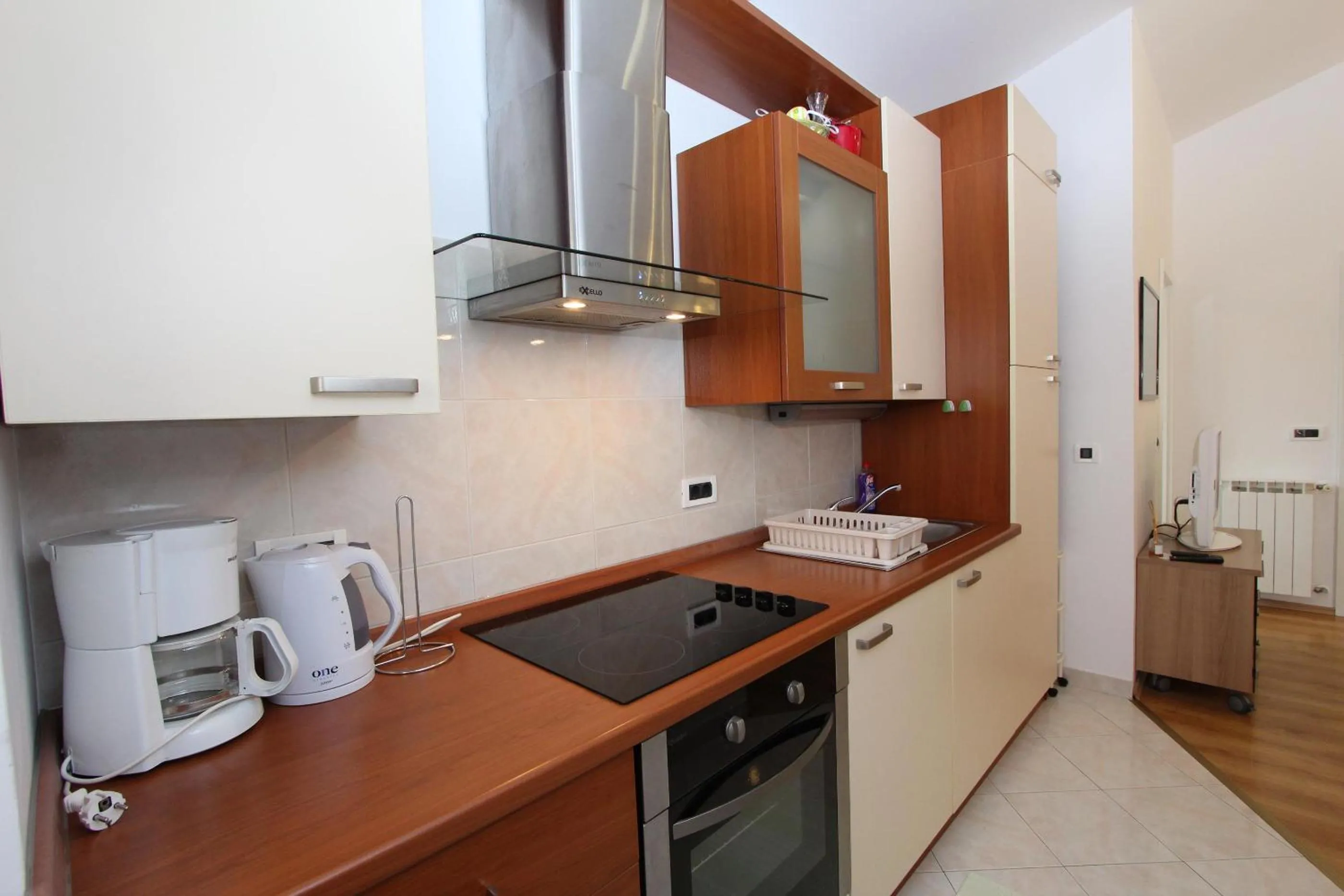 Kitchen or kitchenette in Apartments Tanja