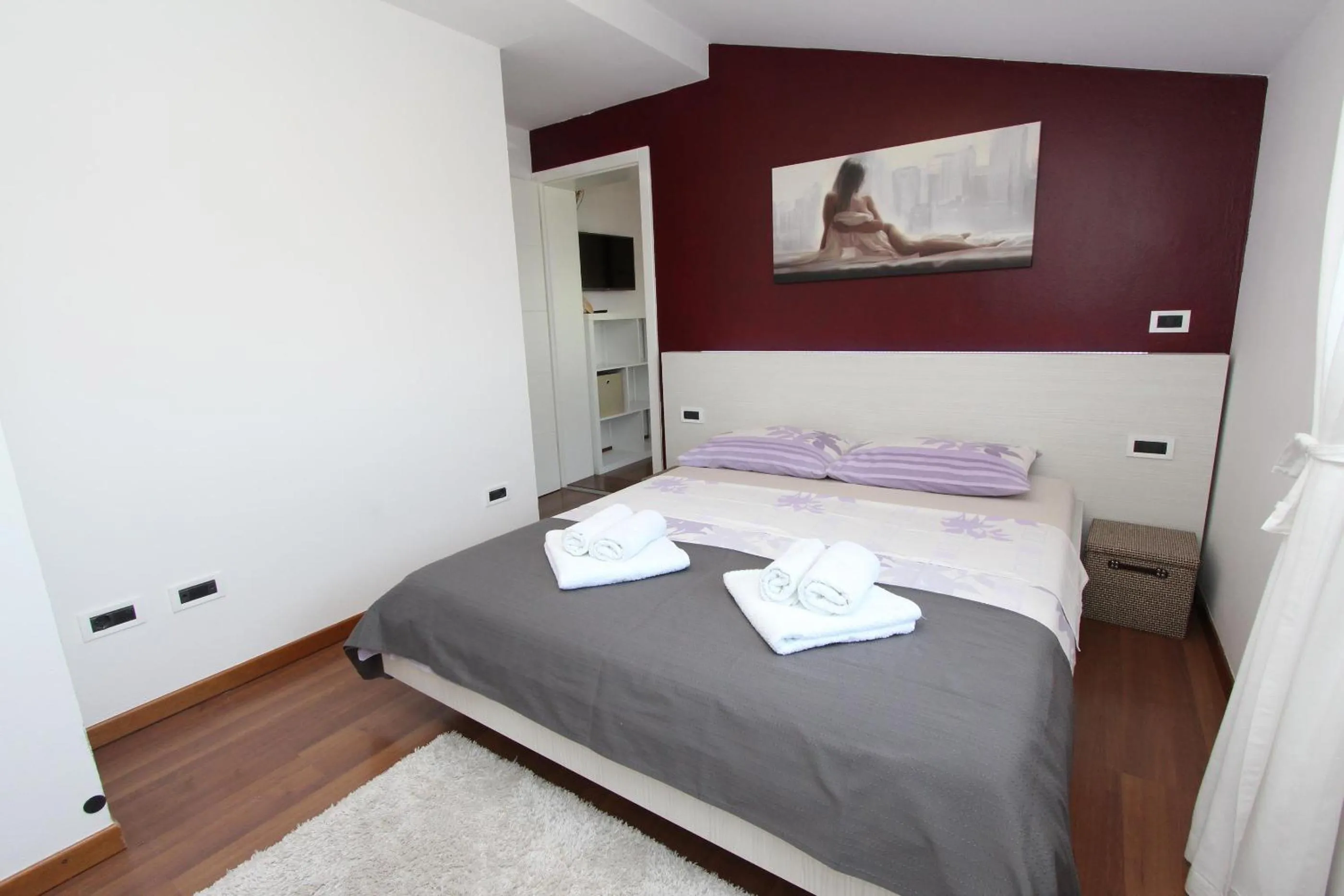 Bedroom, Bed in Apartments Tanja