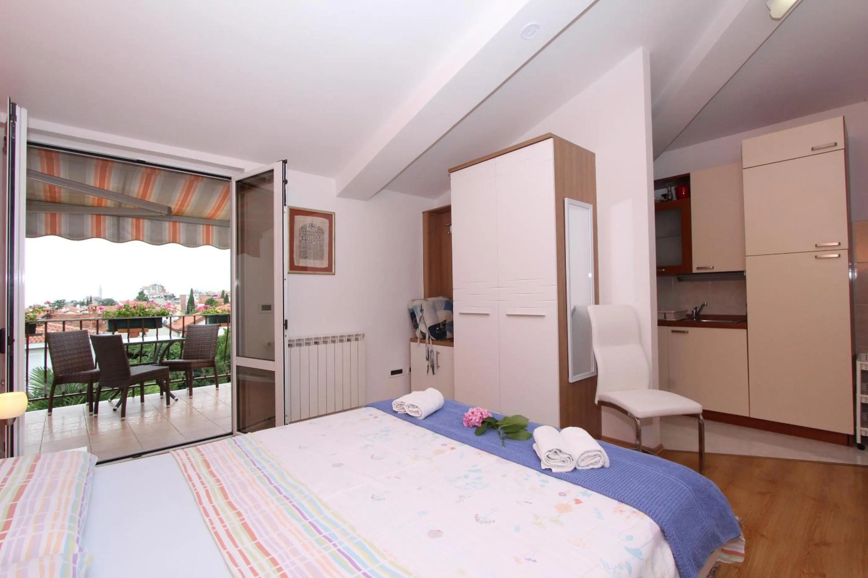 Bedroom, Bed in Apartments Tanja